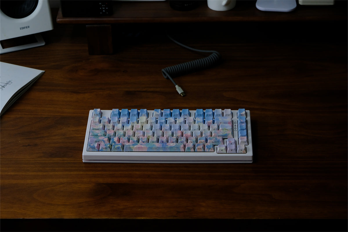 "Rose Garden" Oil Painting Keycaps - Diykeycap