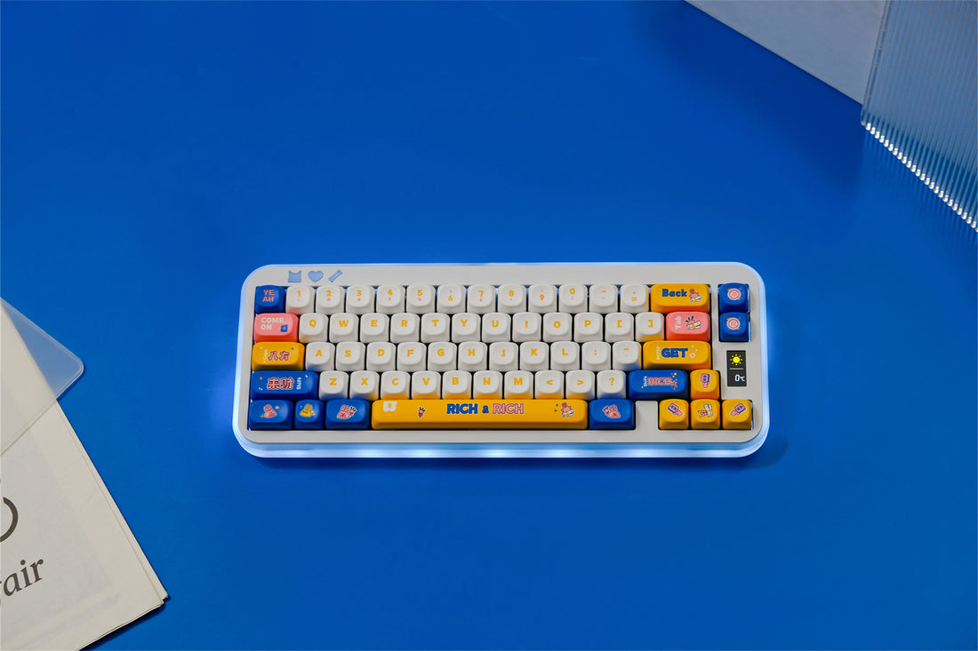 GET RICH Keycaps - Diykeycap