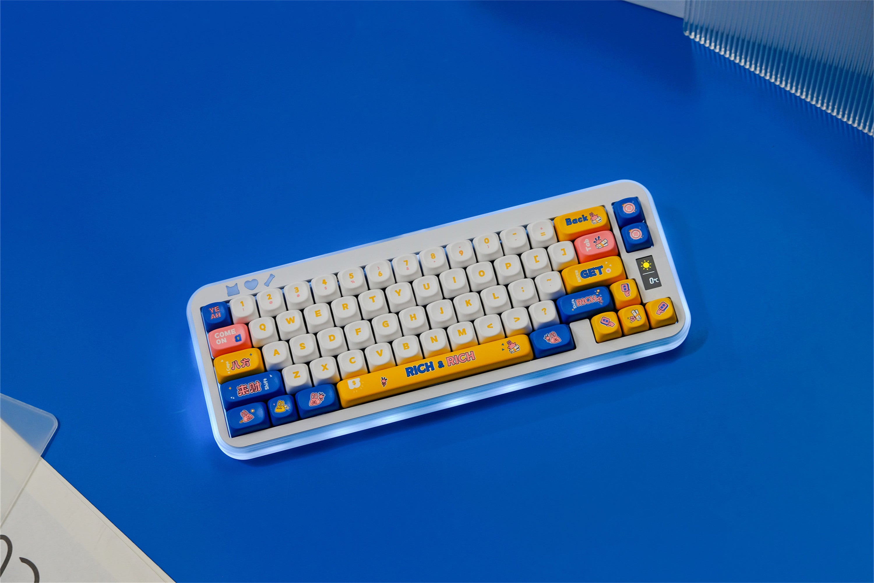 GET RICH Keycaps