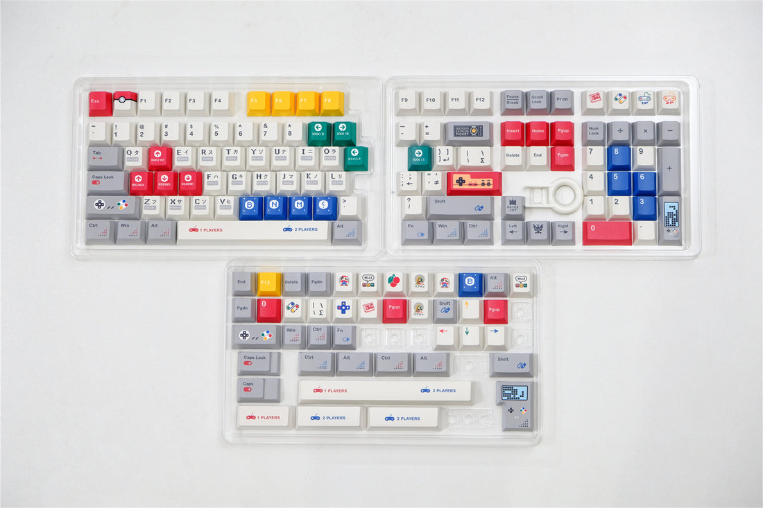 Retro games Keycaps - Diykeycap