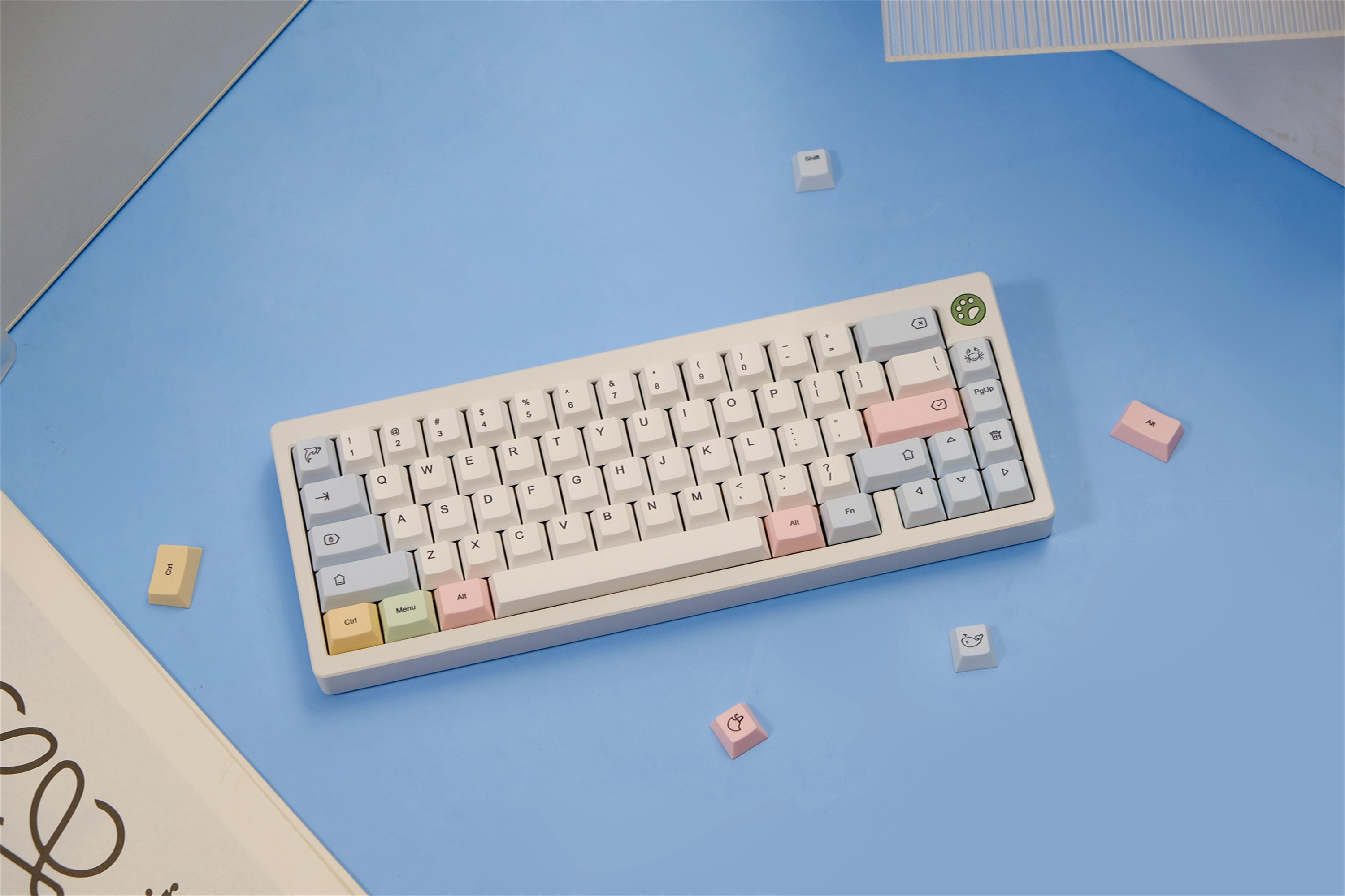 Pastel Doodle Keycaps - Diykeycap