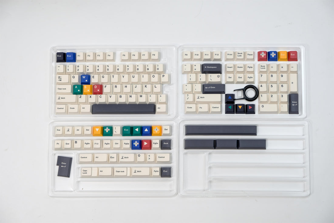 DMG Retro PBT Keycaps - Diykeycap