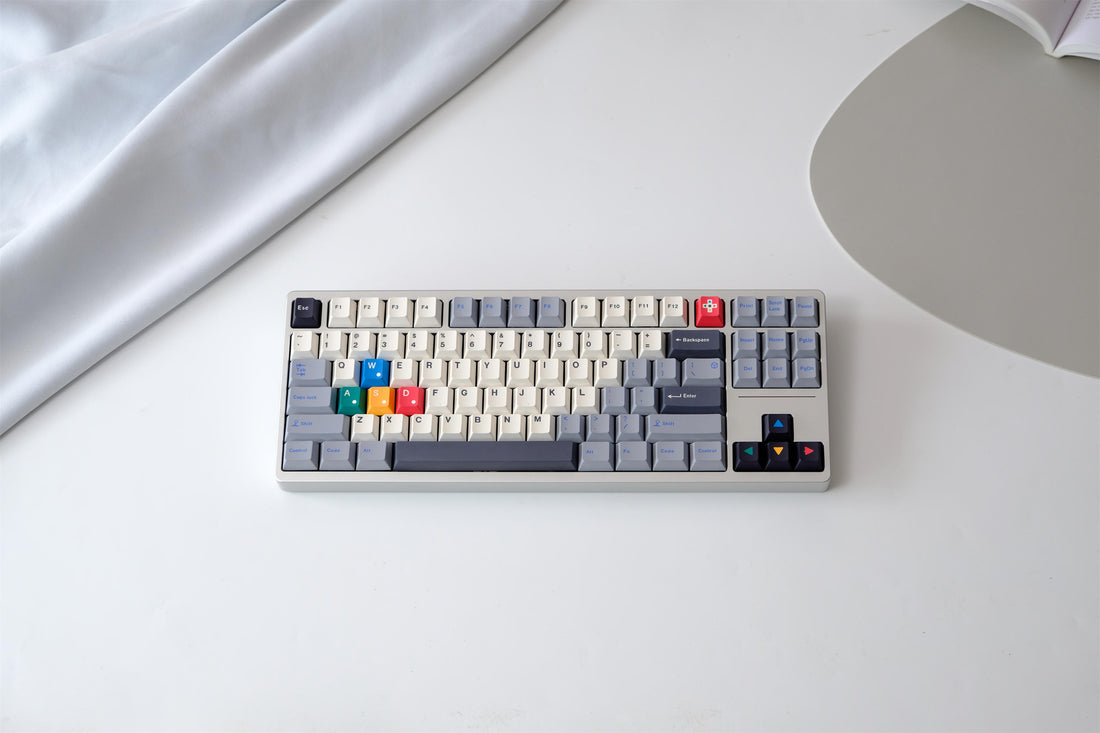 Origin Grey PBT Keycaps - Diykeycap