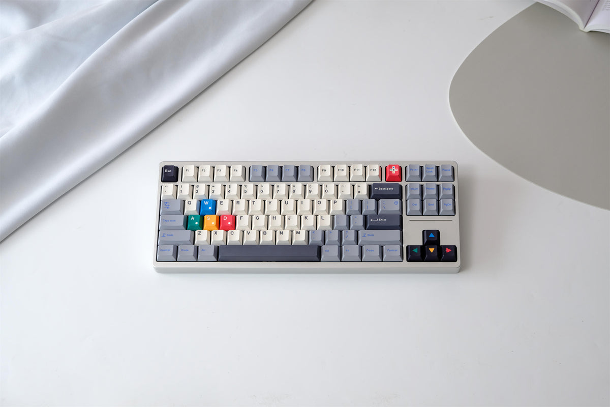 Origin Grey PBT Keycaps - Diykeycap