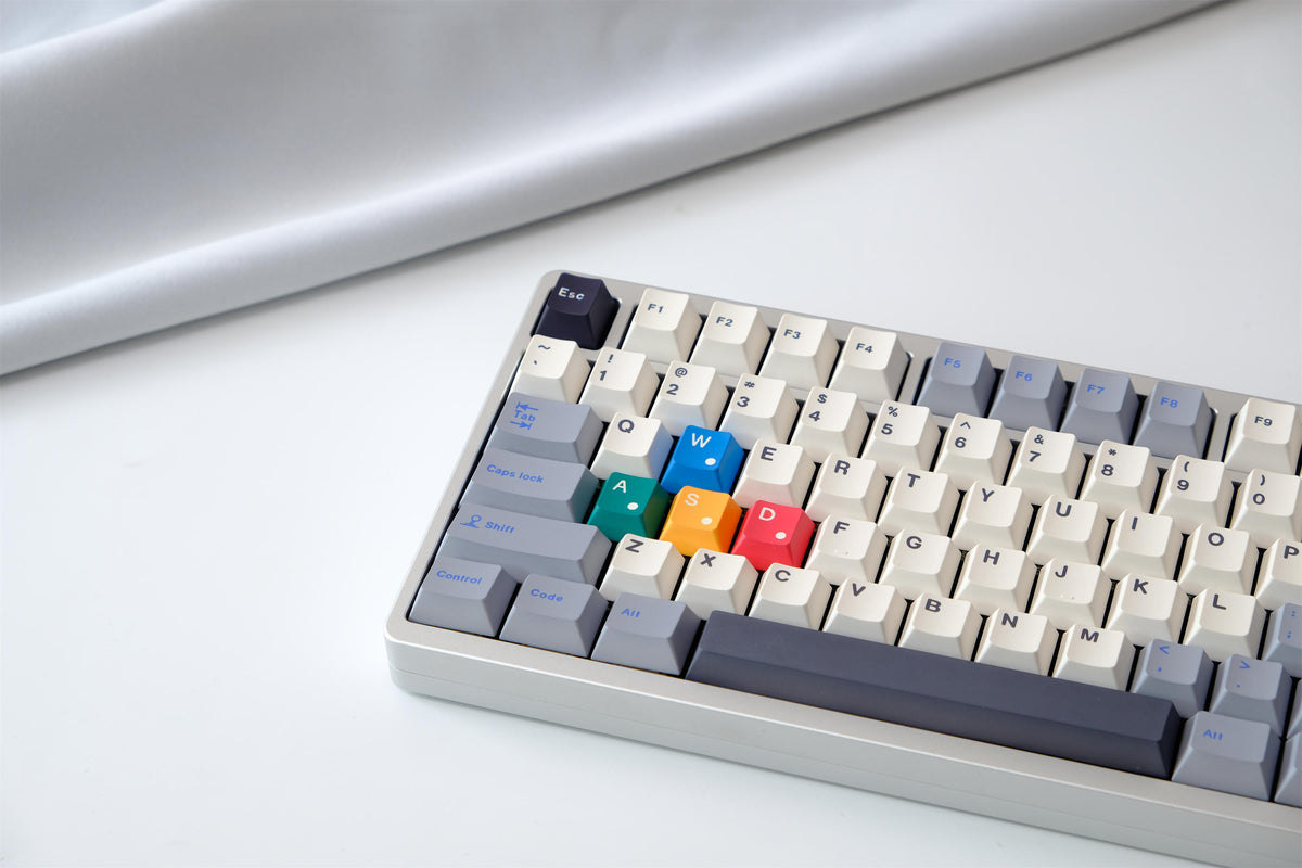 Origin Grey PBT Keycaps - Diykeycap