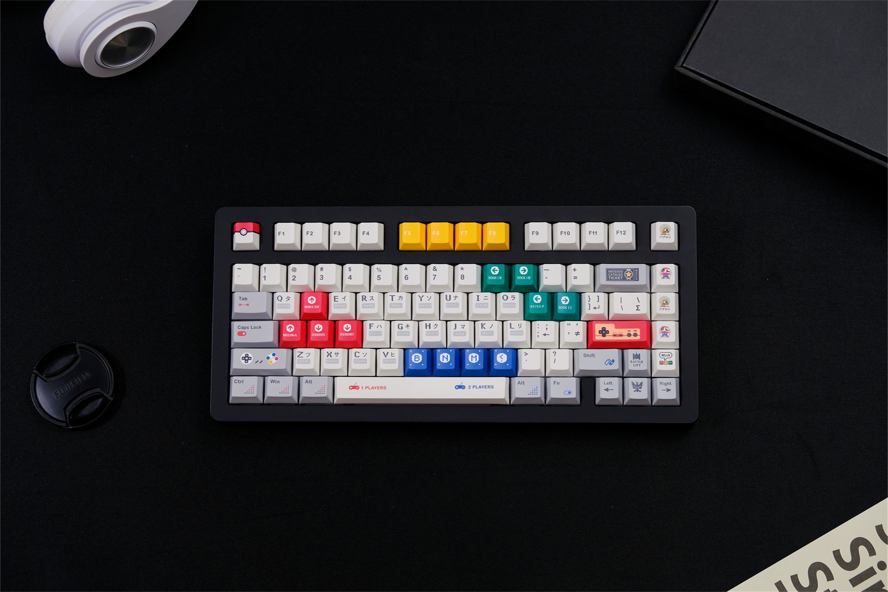 Retro games Keycaps