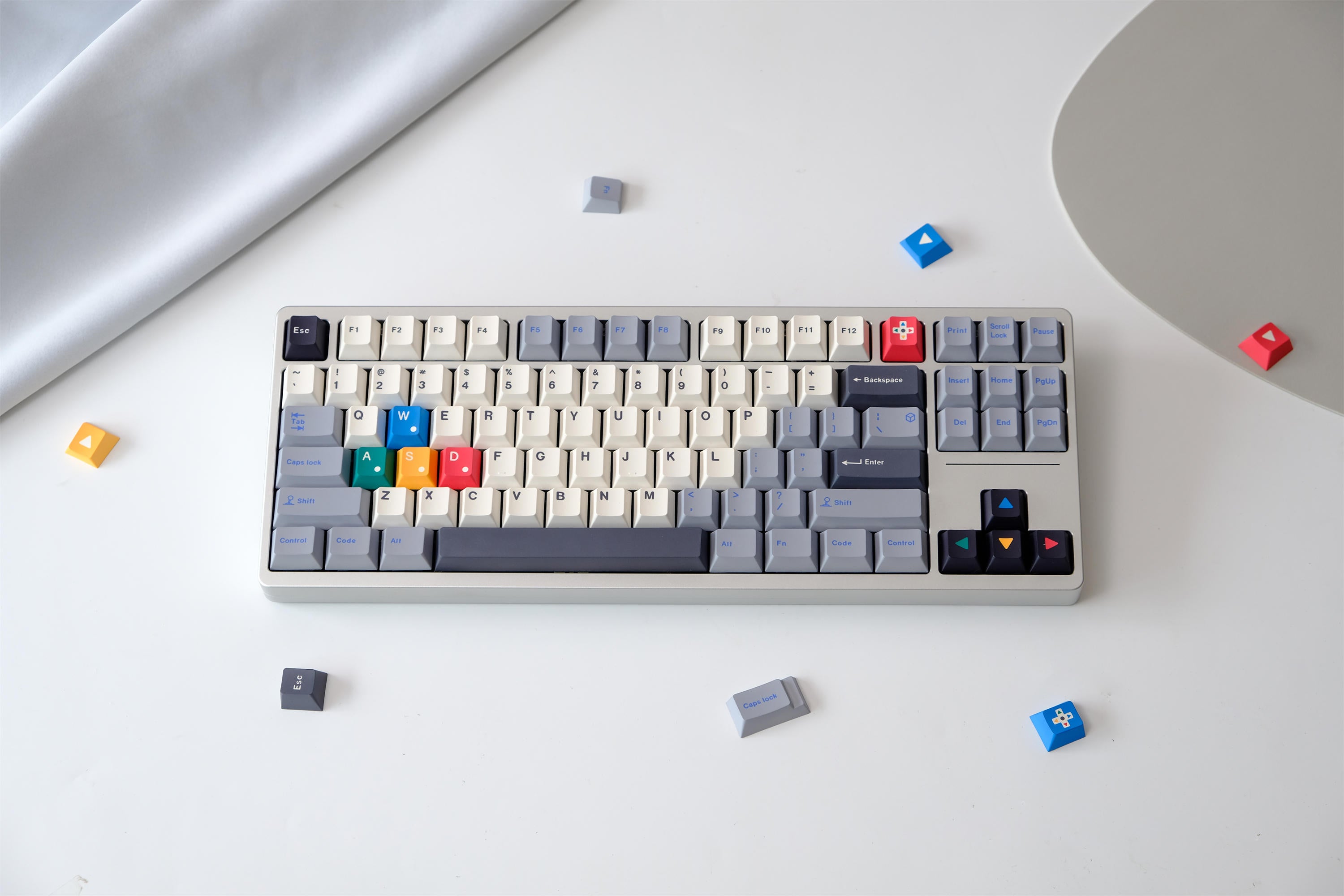 Origin Grey PBT Keycaps