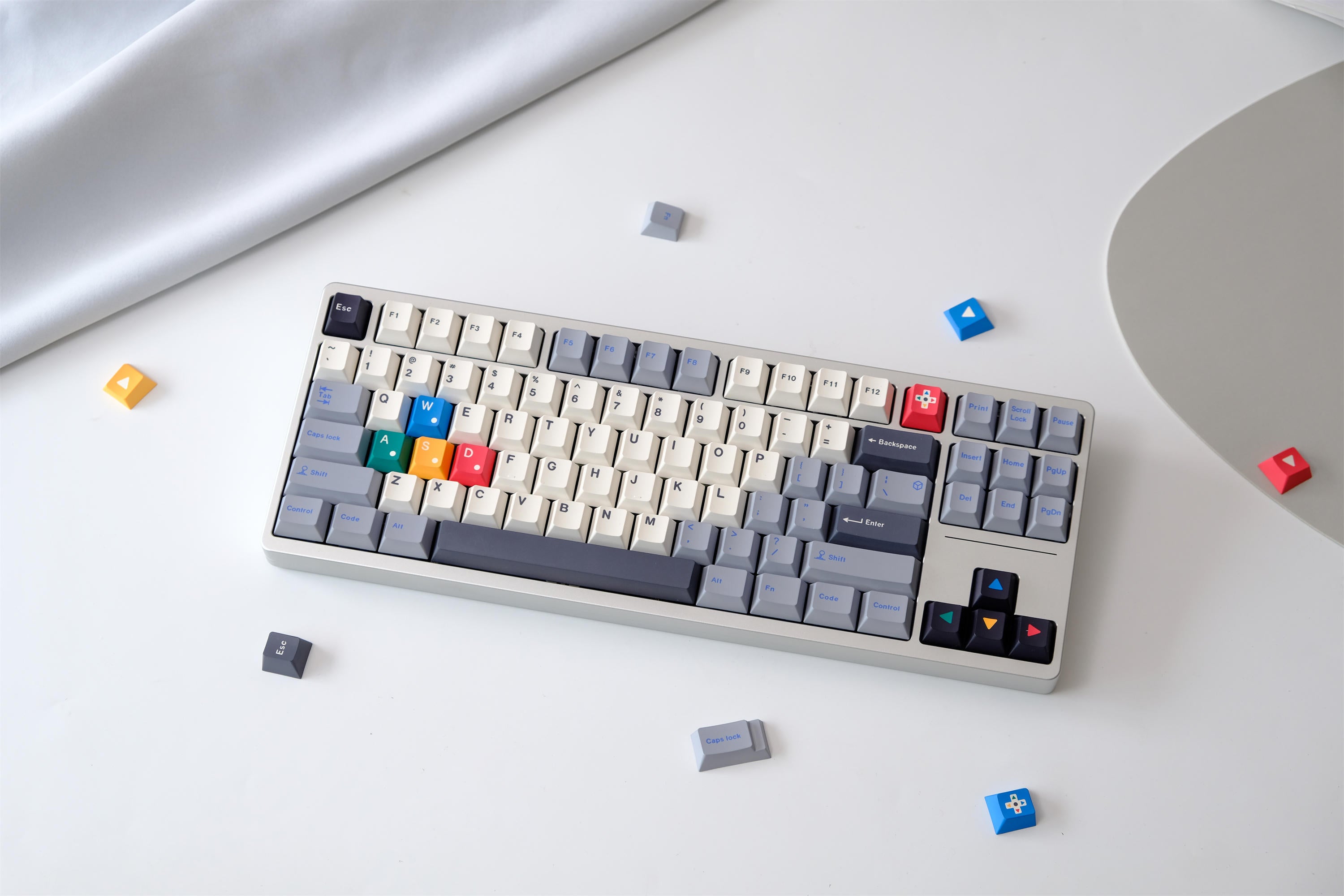 Origin Grey PBT Keycaps