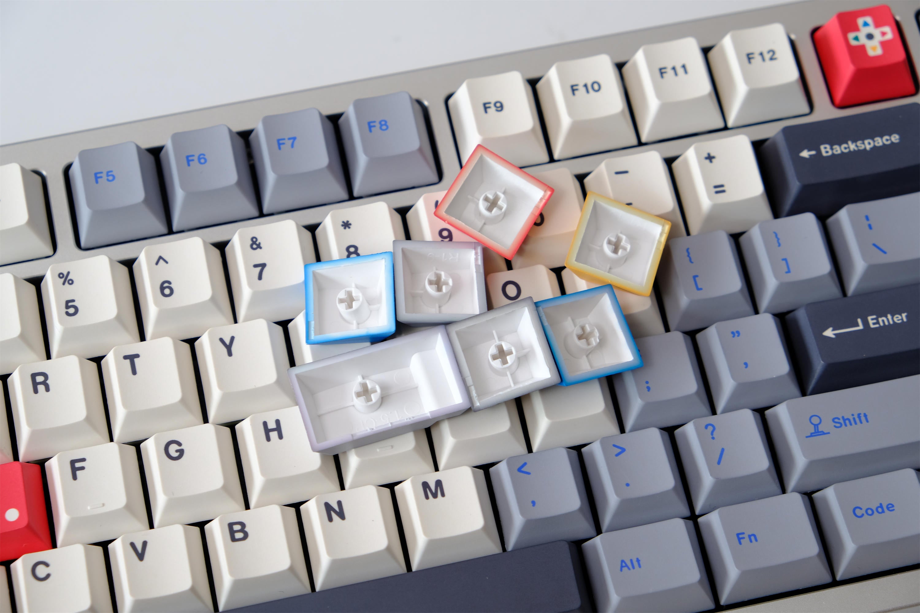 Origin Grey PBT Keycaps