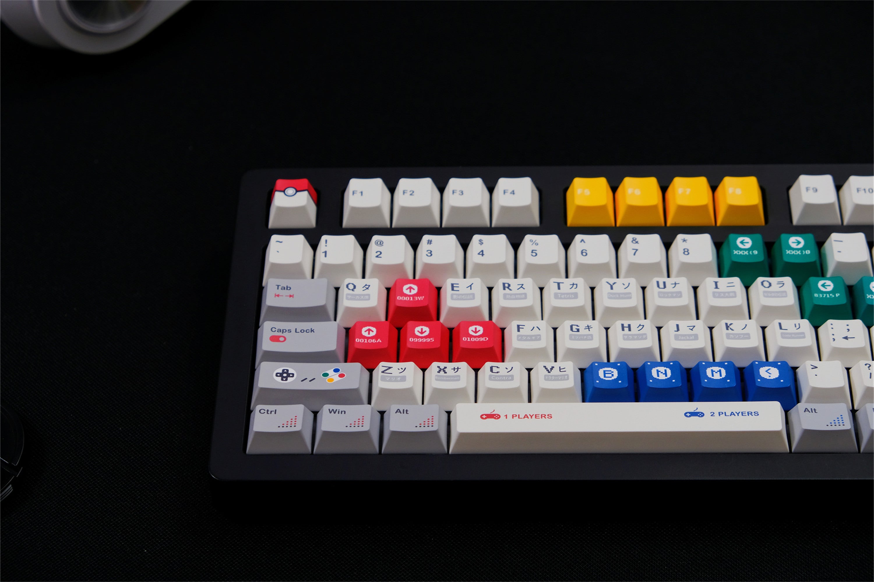 Retro games Keycaps