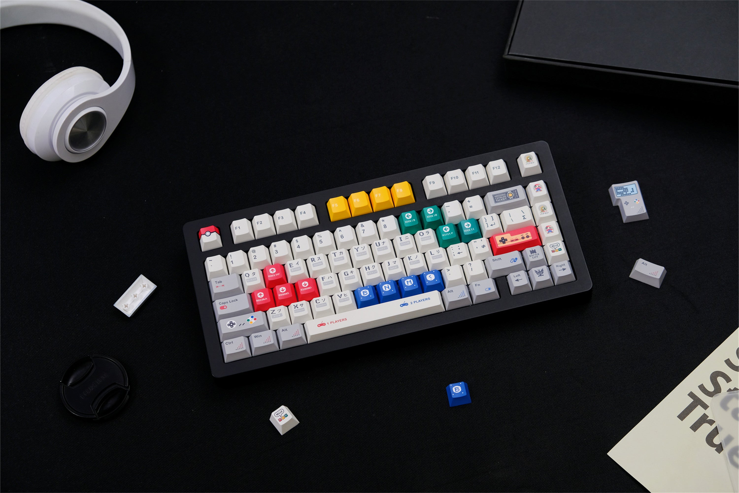 Retro games Keycaps