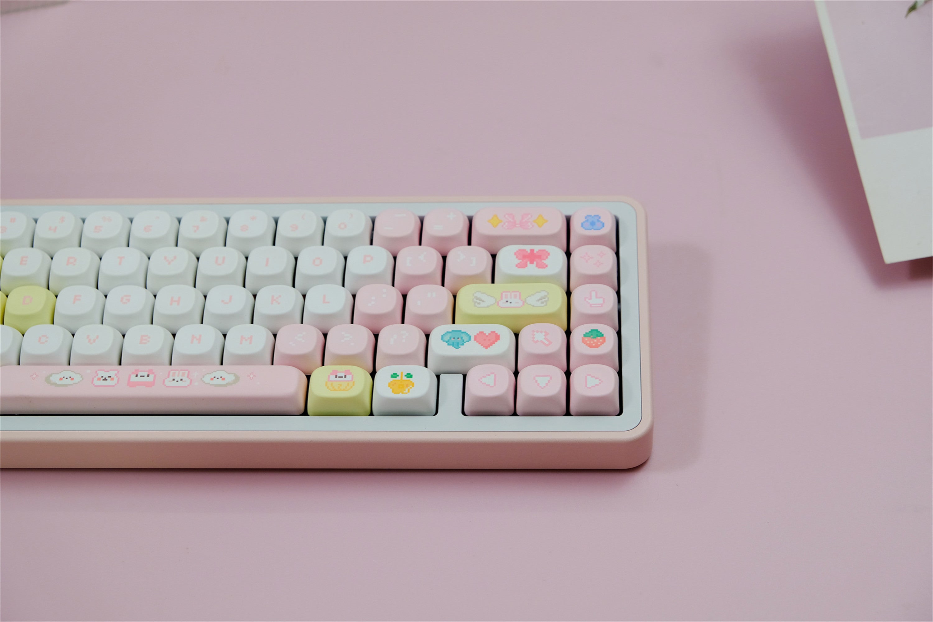 Pixel Baby PBT keycaps