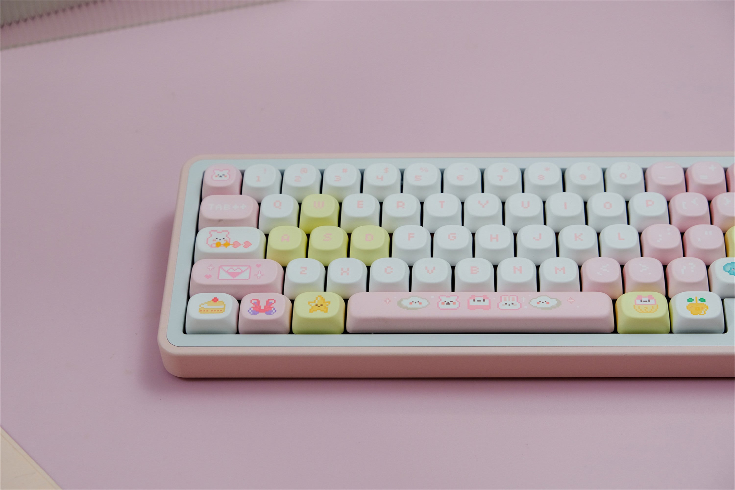 Pixel Baby PBT keycaps