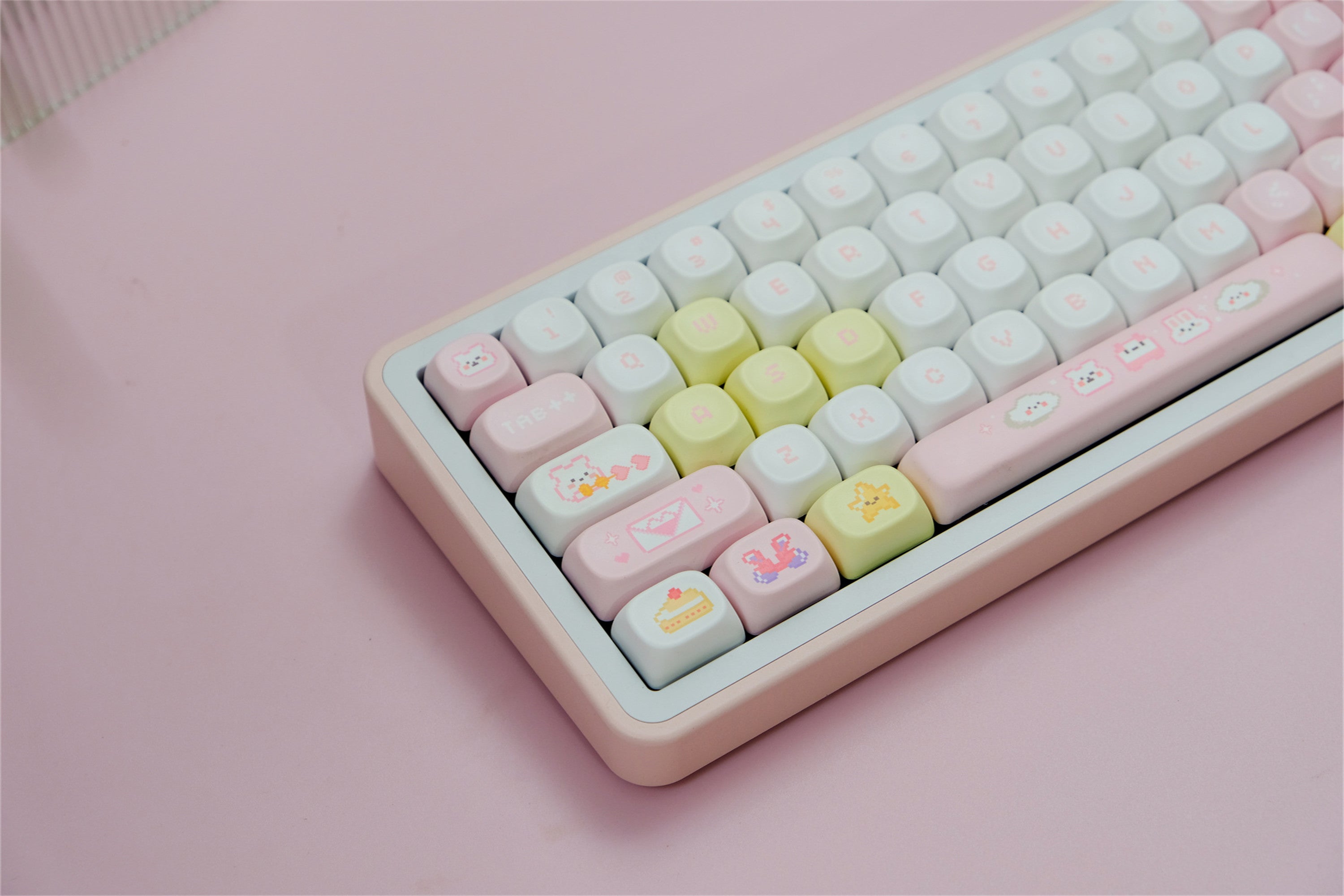 Pixel Baby PBT keycaps