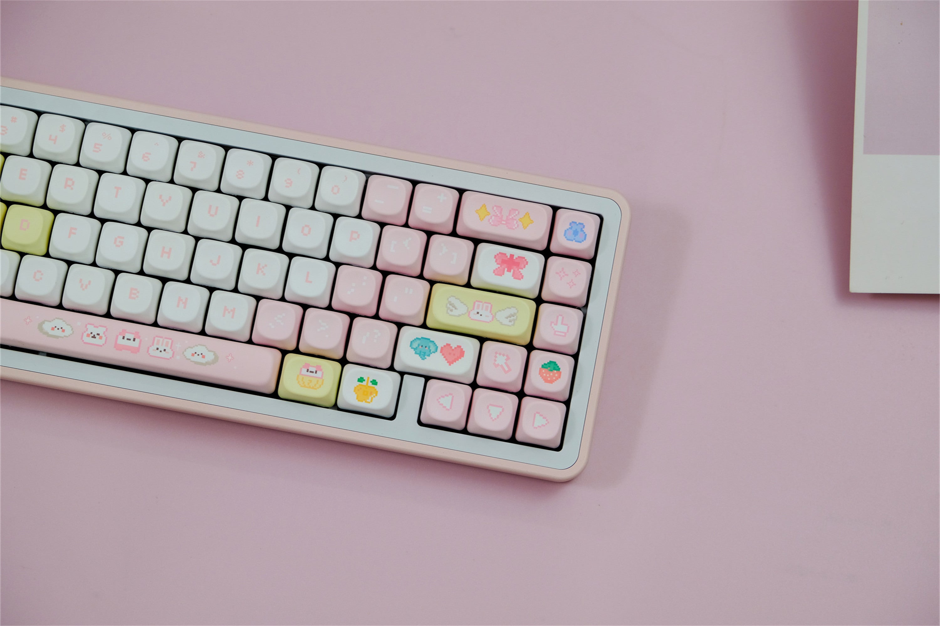 Pixel Baby PBT keycaps