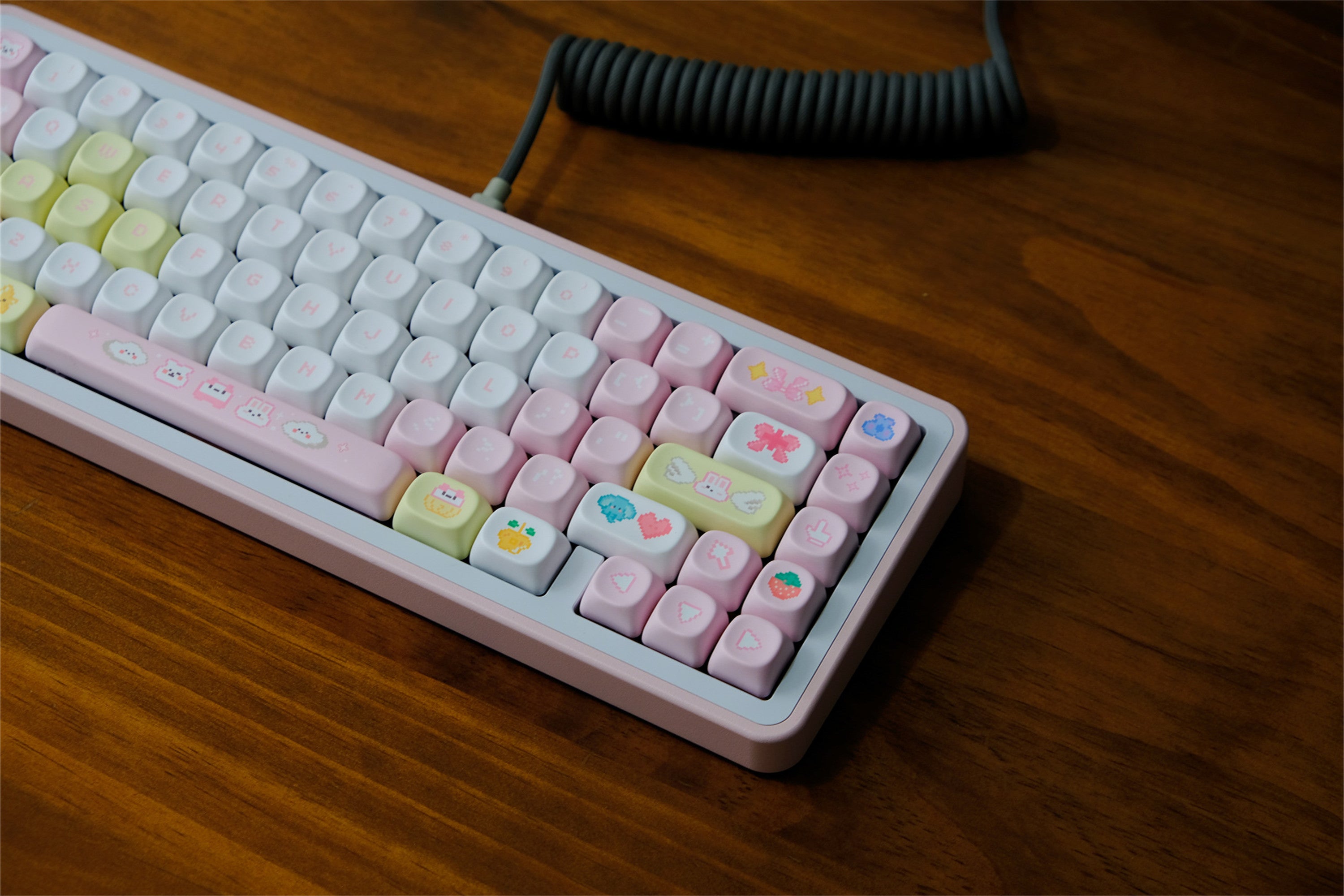 Pixel Baby PBT keycaps