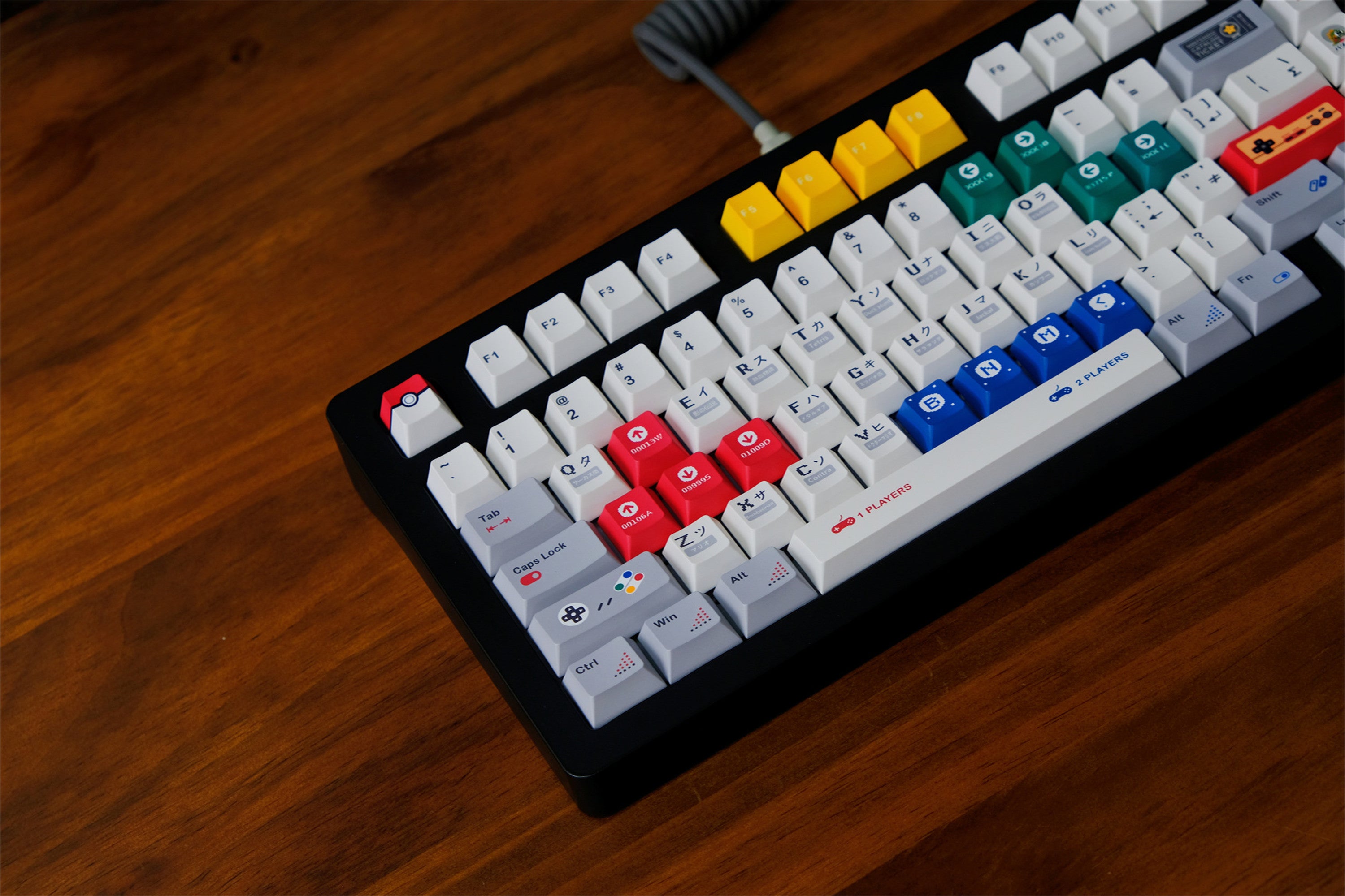 Retro games Keycaps