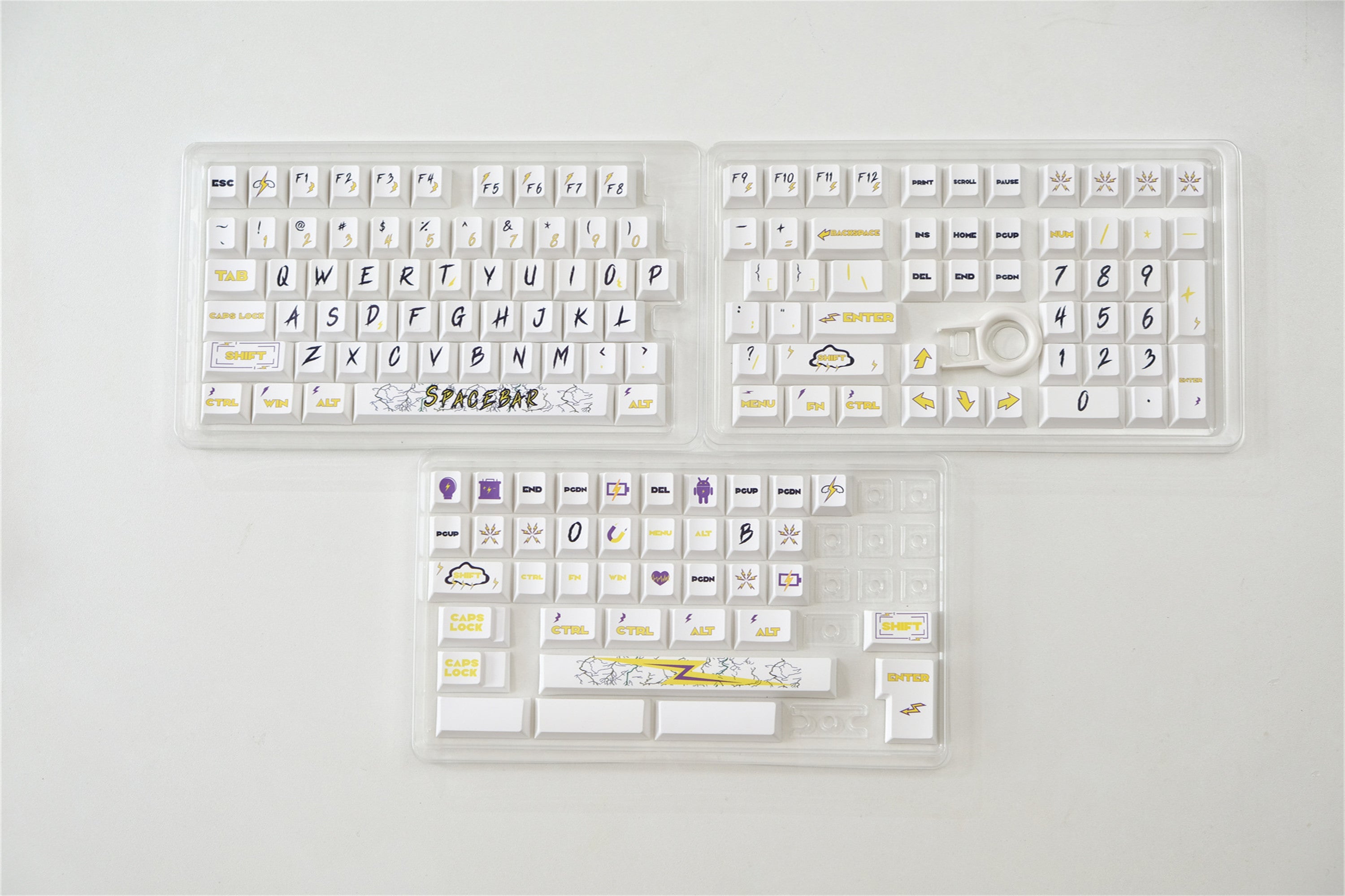 Lightning PBT keycaps