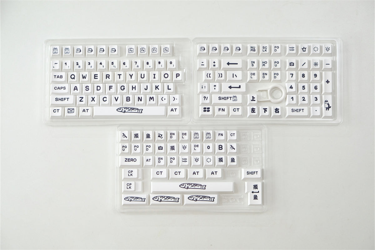 "Slacking Off"  Theme Keycap Set - Diykeycap