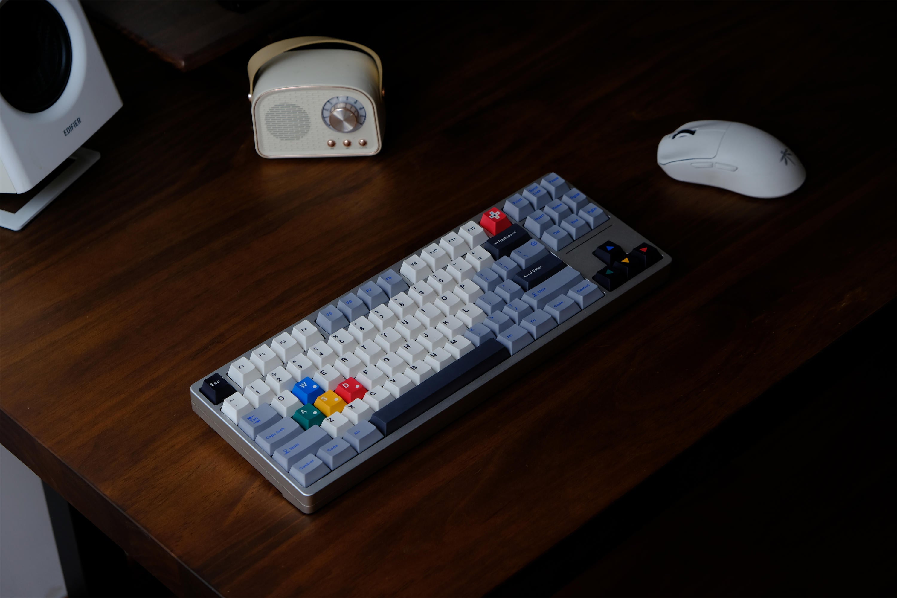 Origin Grey PBT Keycaps