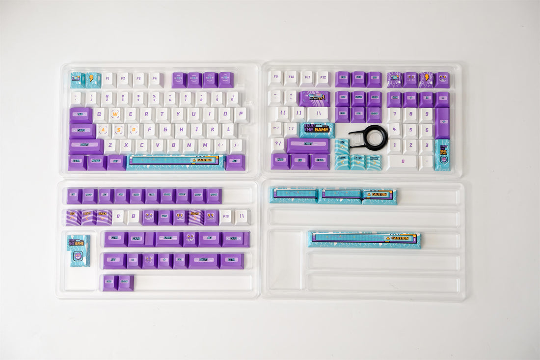 Player One PBT Keycaps - Diykeycap