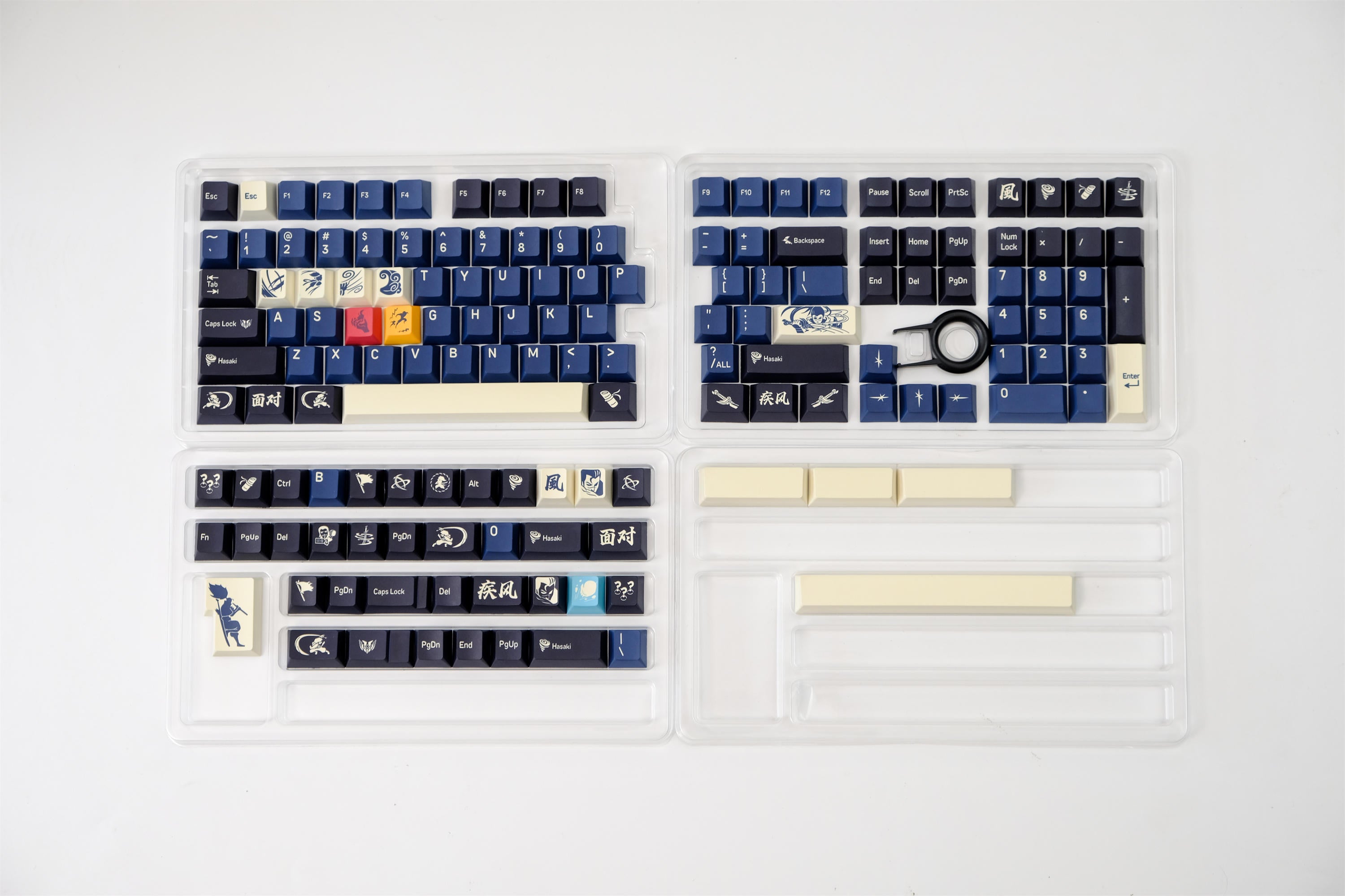 The Unforgiven PBT Keycaps