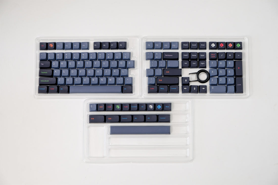 Dark Coder PBT Keycaps - Diykeycap