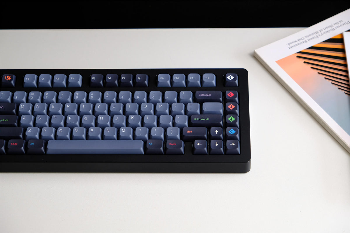 Dark Coder PBT Keycaps - Diykeycap