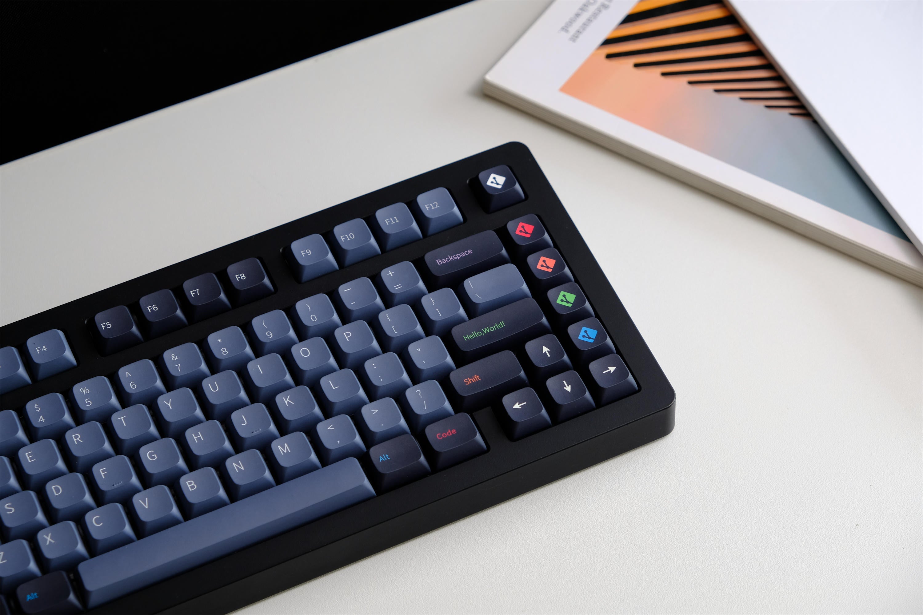 Dark Coder PBT Keycaps