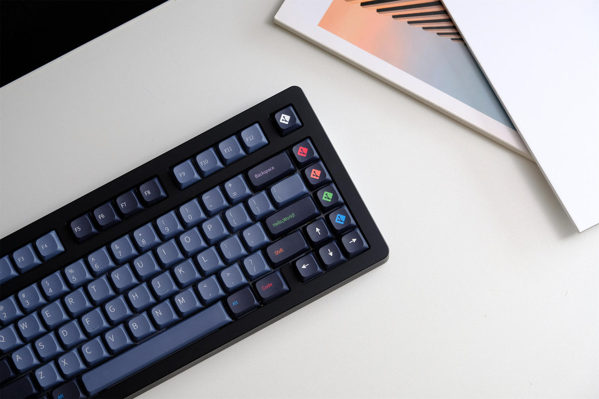 Dark Coder PBT Keycaps - Diykeycap
