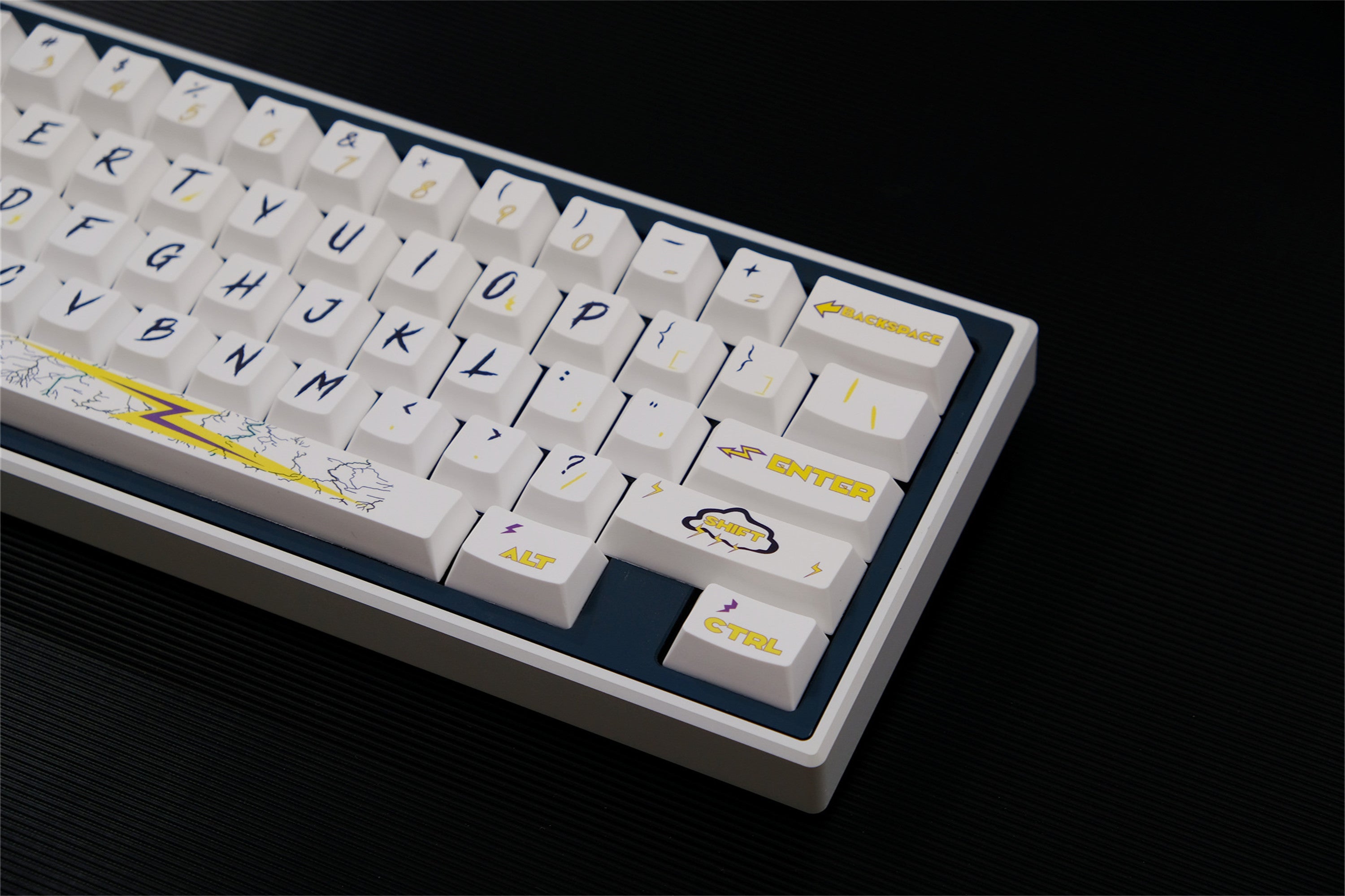 Lightning PBT keycaps