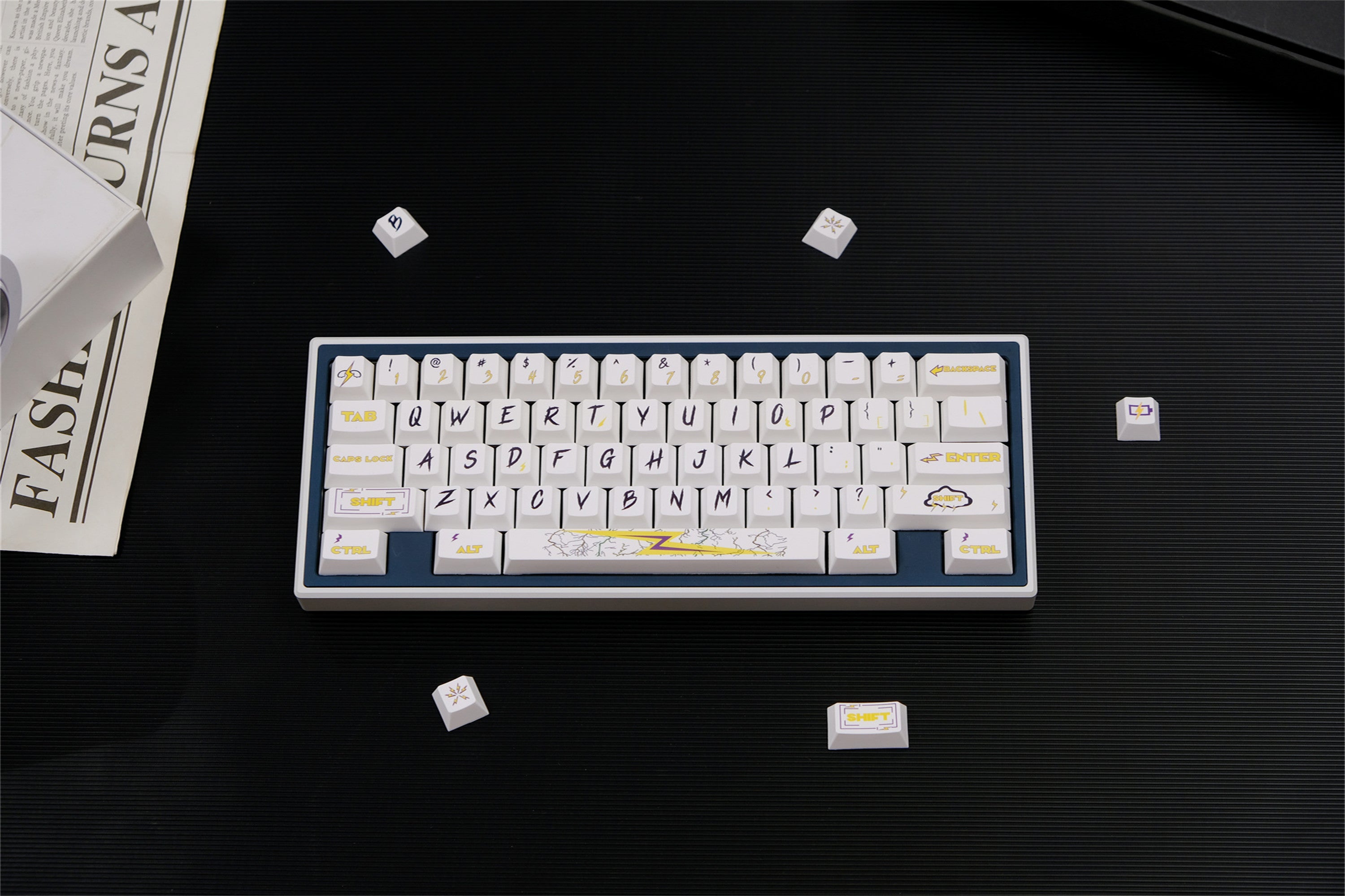 Lightning PBT keycaps