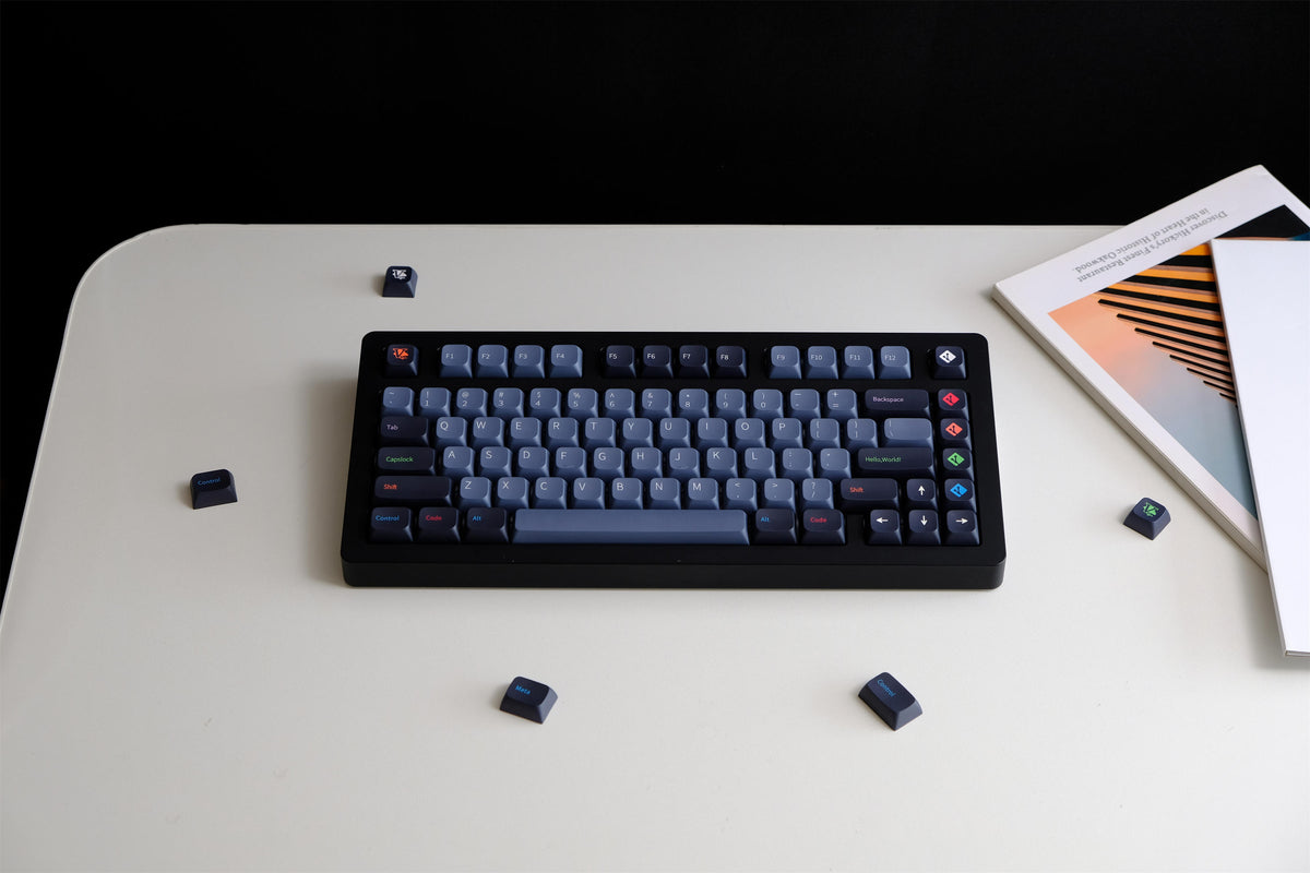 Dark Coder PBT Keycaps - Diykeycap