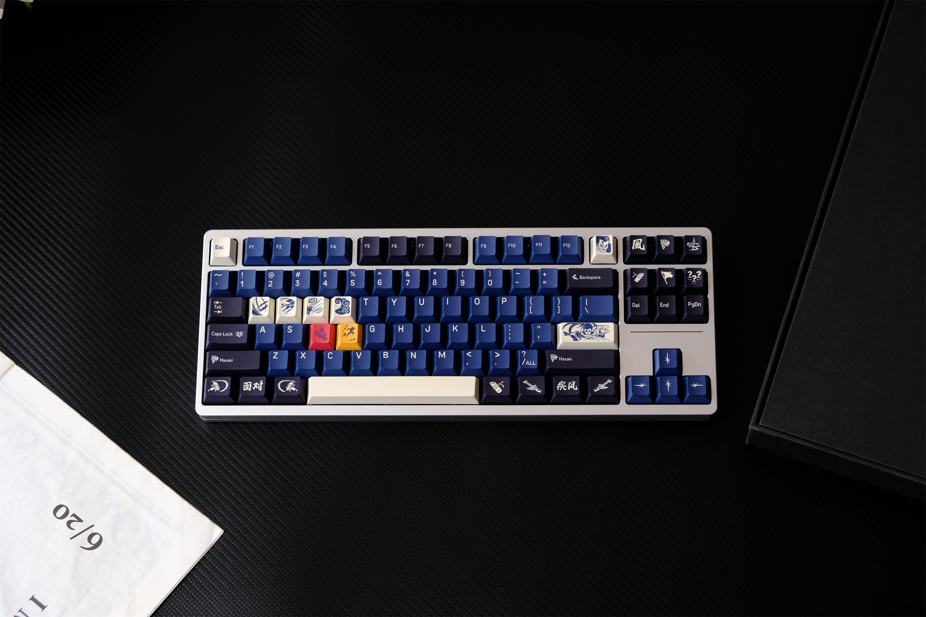 The Unforgiven PBT Keycaps