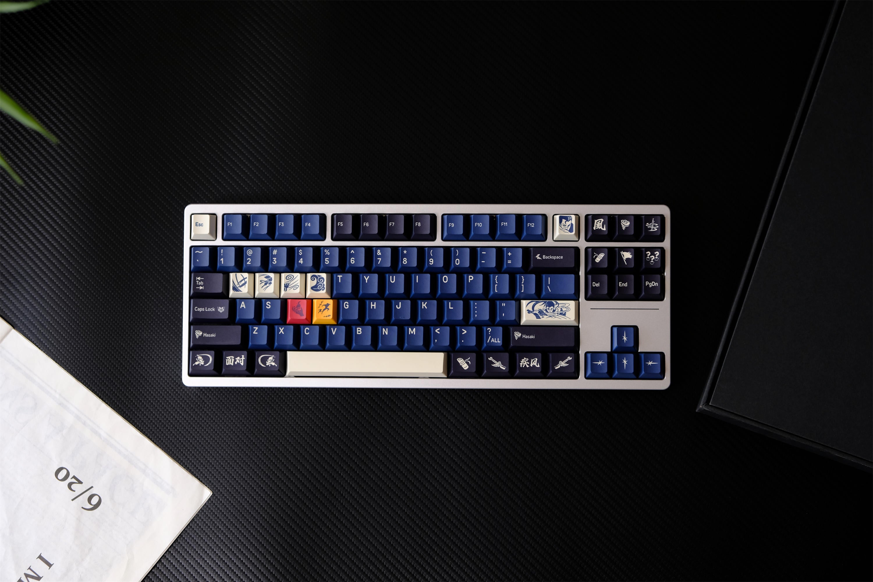 The Unforgiven PBT Keycaps