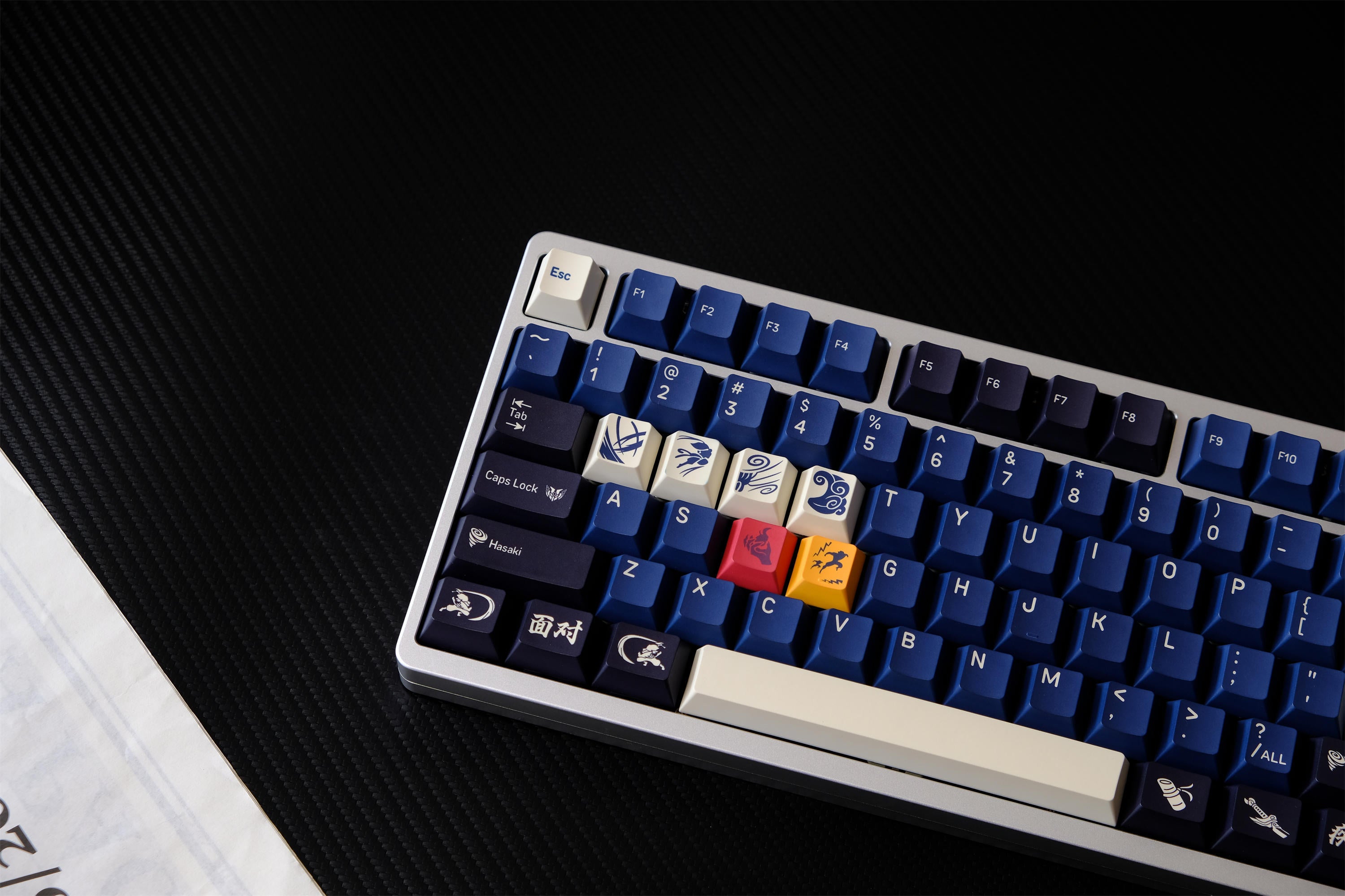 The Unforgiven PBT Keycaps