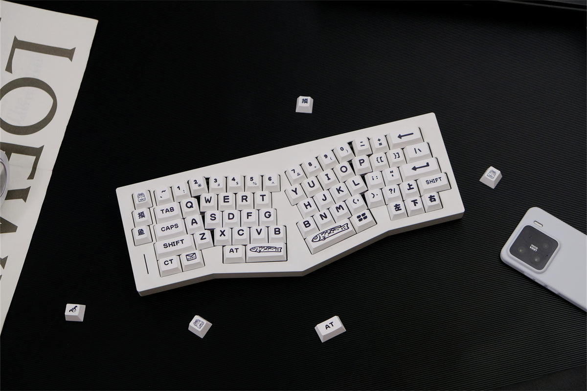 "Slacking Off"  Theme Keycap Set - Diykeycap