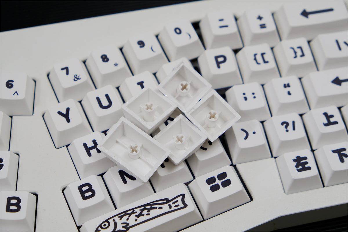 "Slacking Off"  Theme Keycap Set - Diykeycap