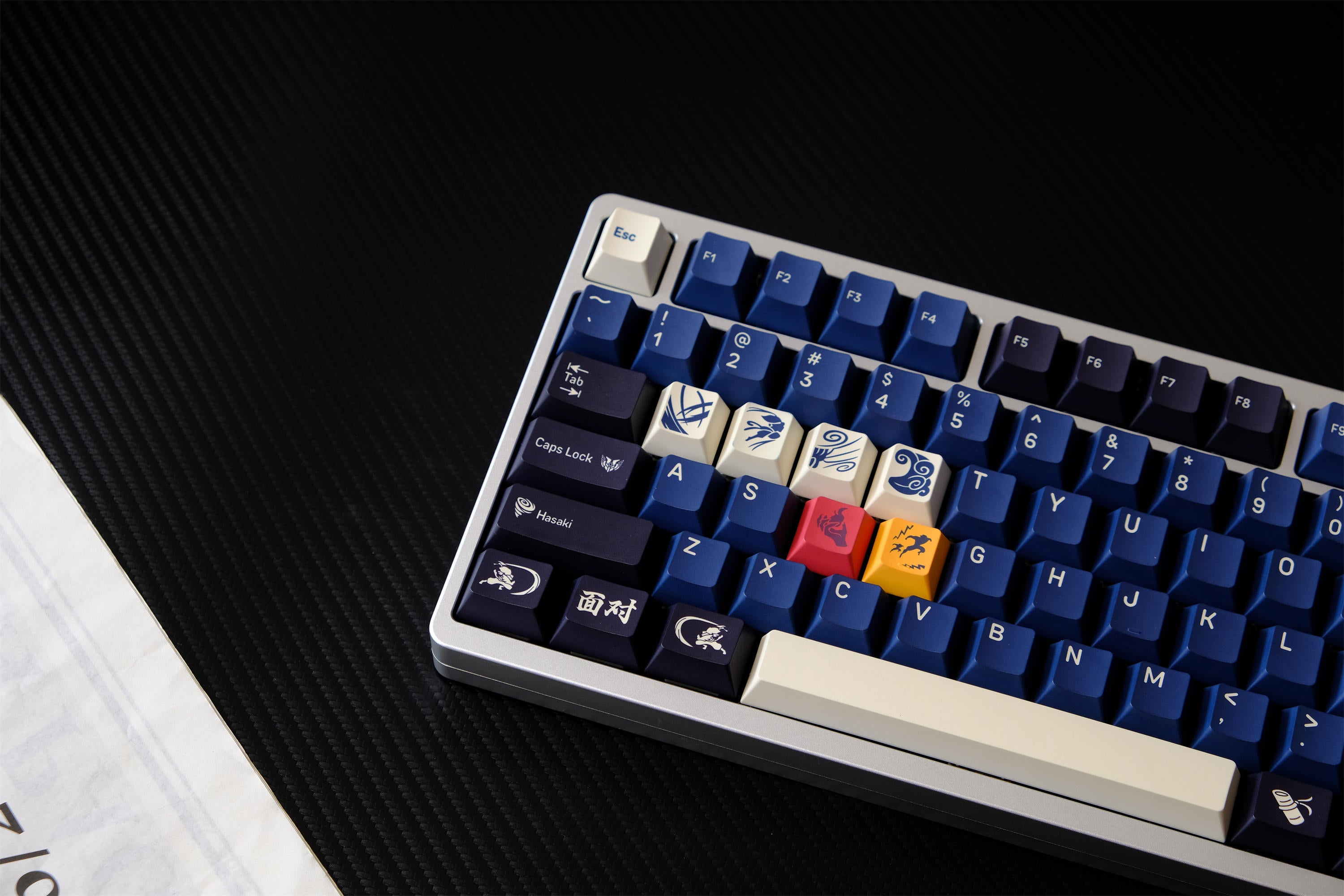 The Unforgiven PBT Keycaps