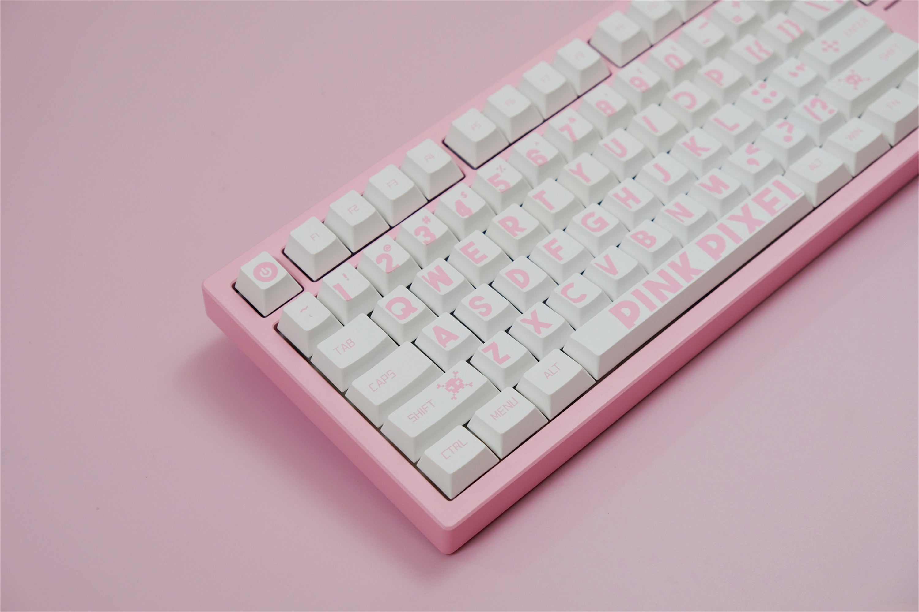 Pink Pixel Keycaps