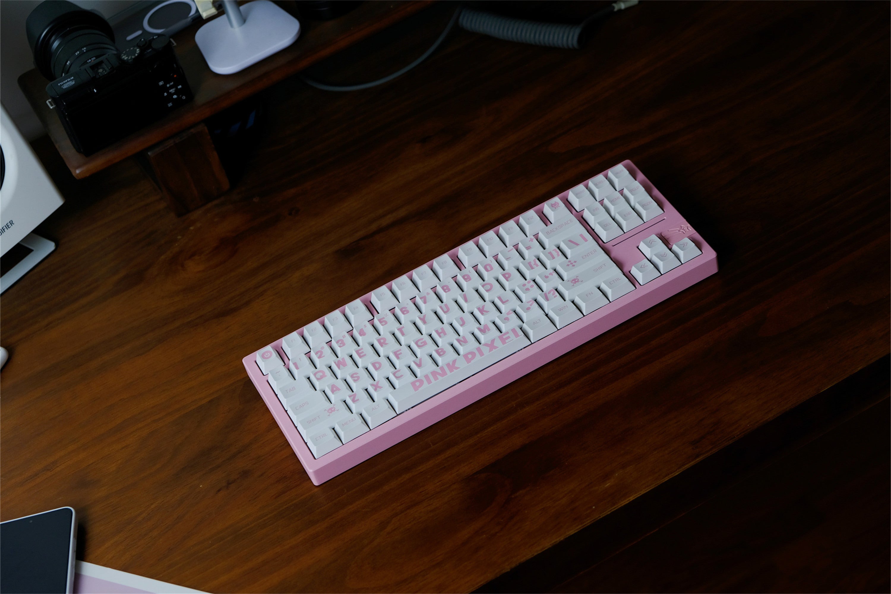 Pink Pixel Keycaps