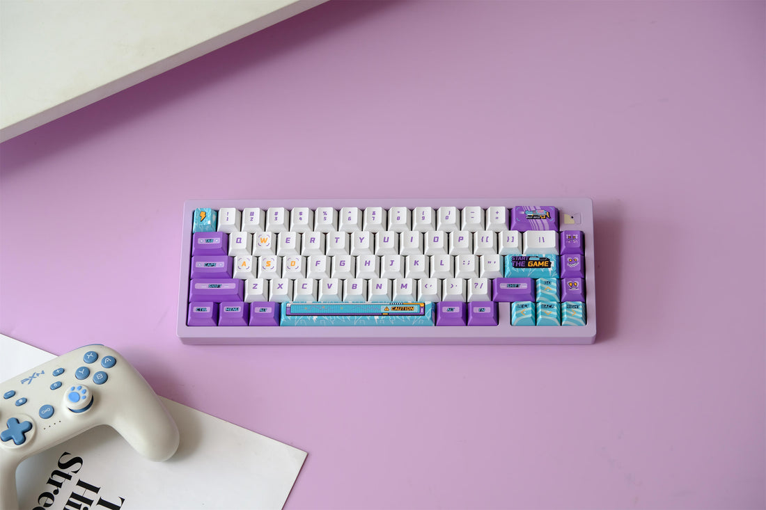 Player One PBT Keycaps - Diykeycap