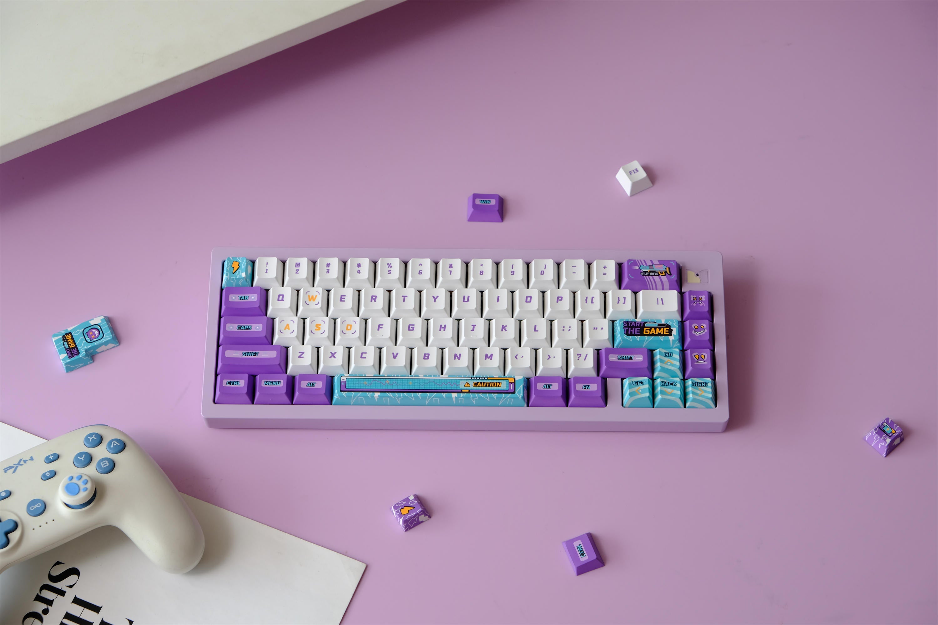 Player One PBT Keycaps