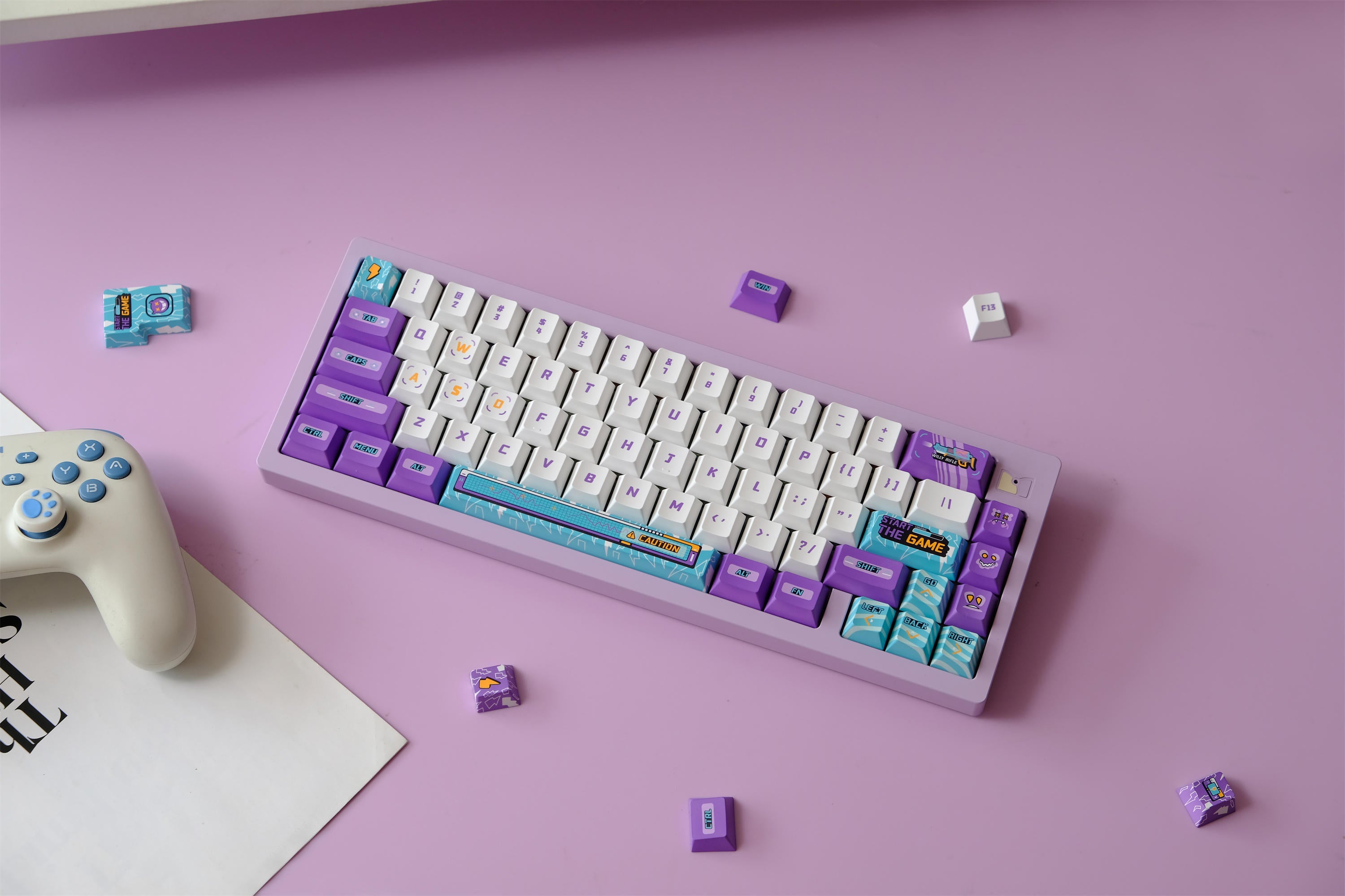 Player One PBT Keycaps