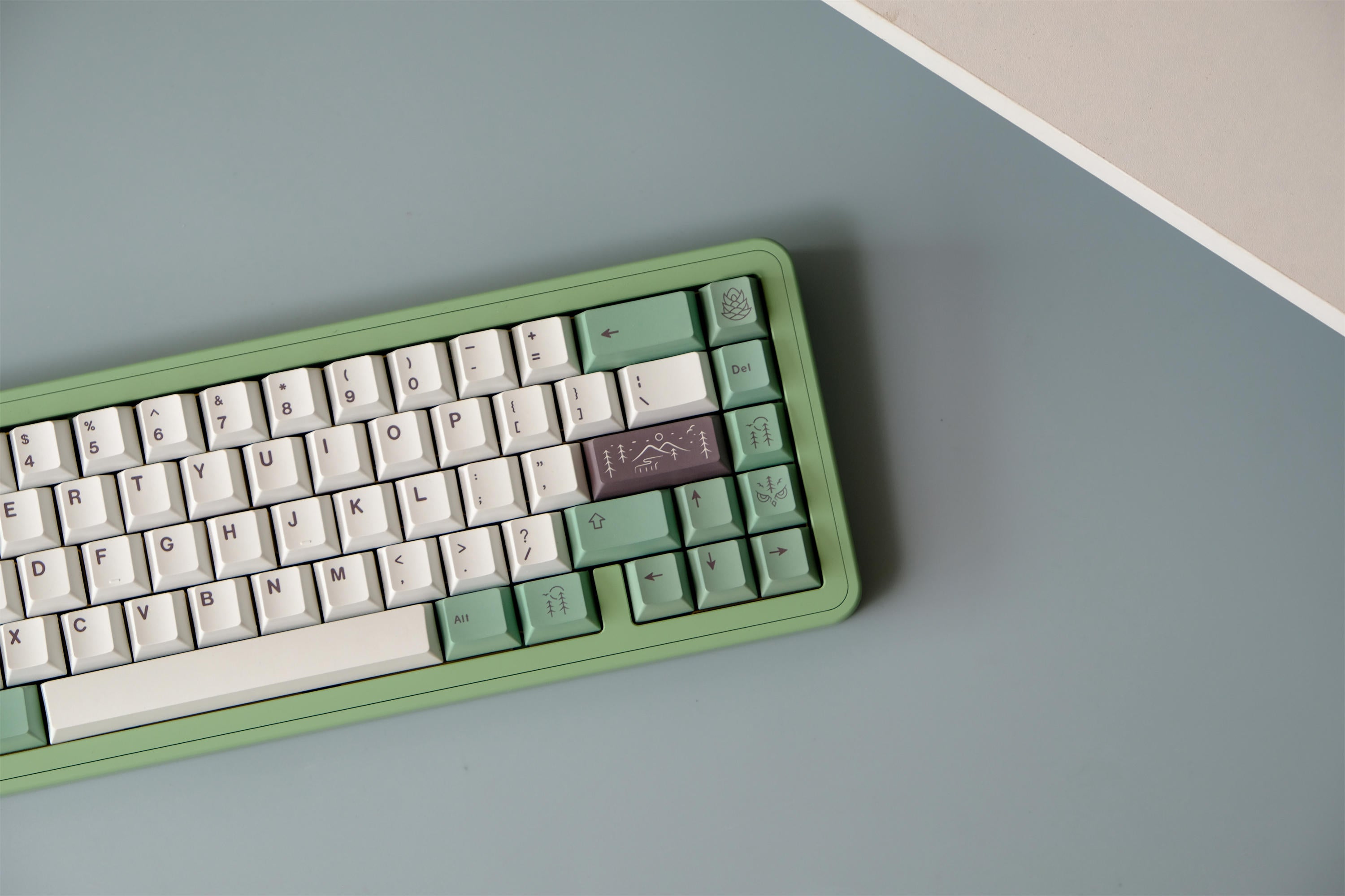 Forest Mist PBT Keycaps