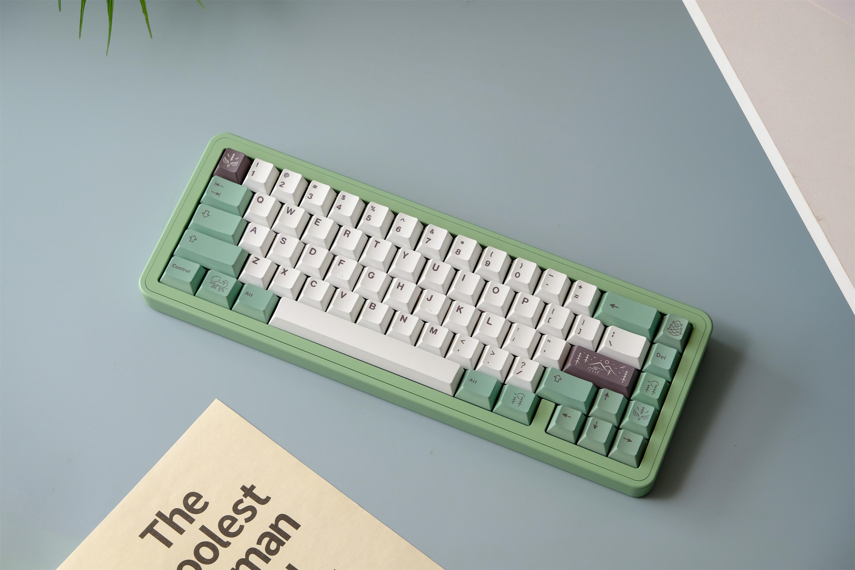 Forest Mist PBT Keycaps