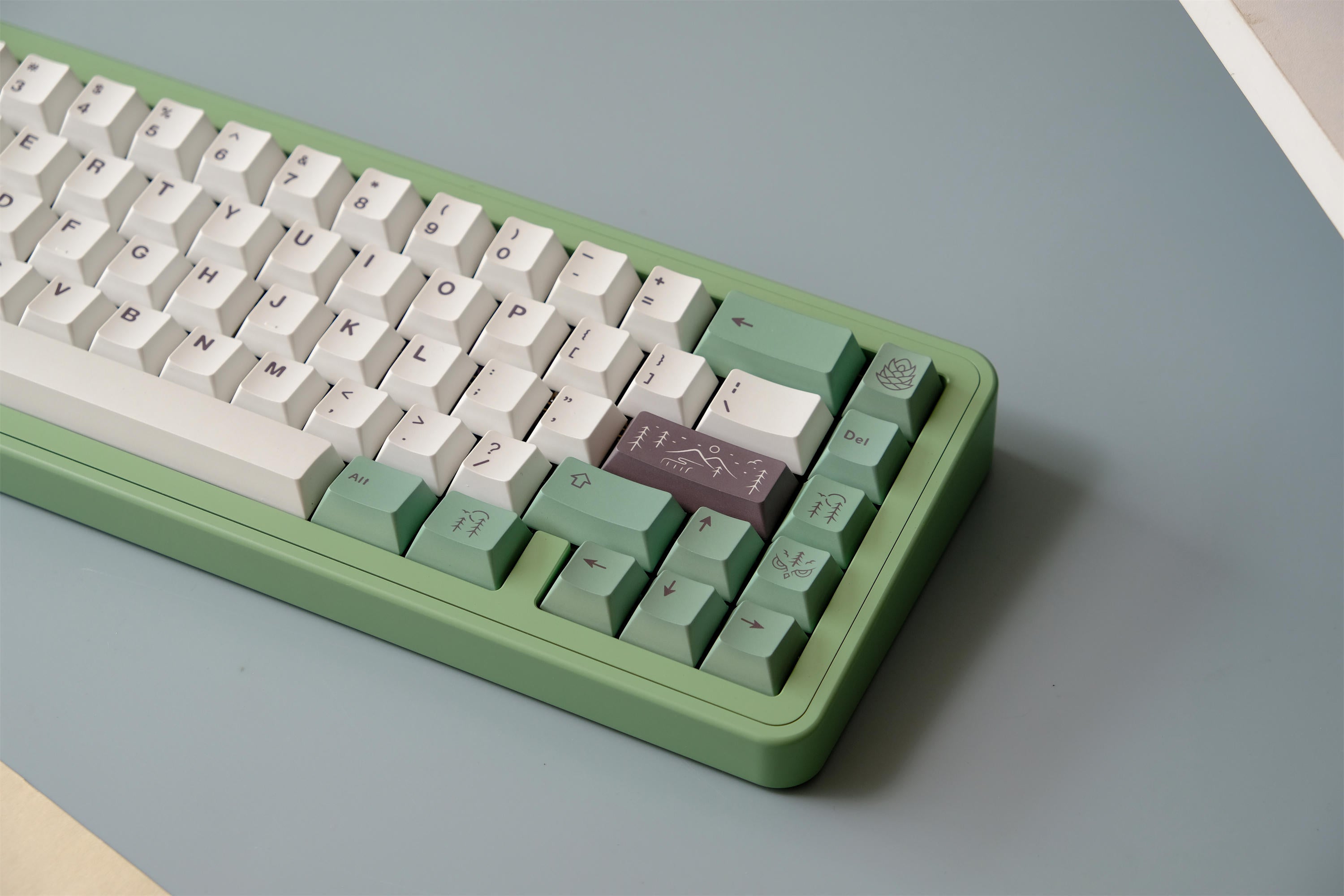 Forest Mist PBT Keycaps