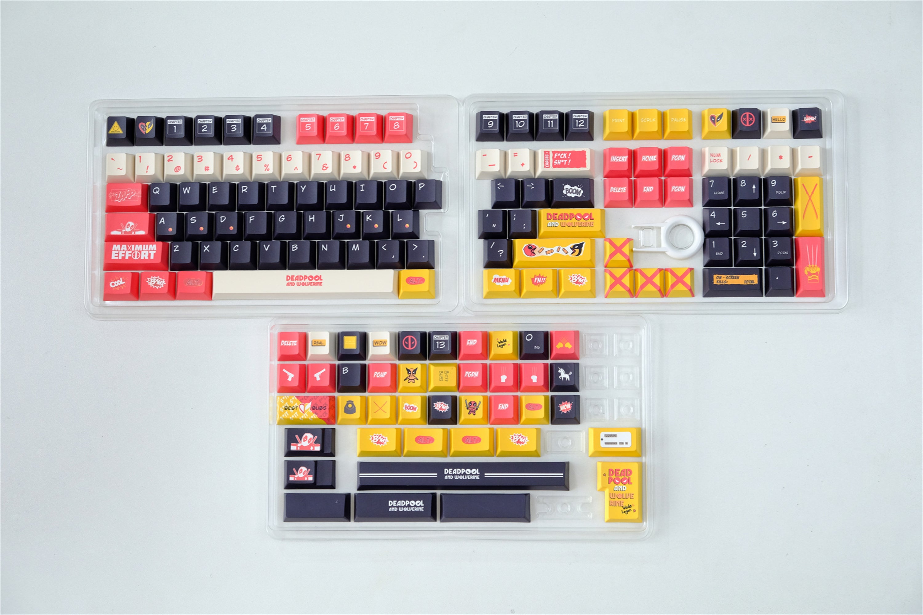 Deadpool & Wolverine Keycaps - Diykeycap