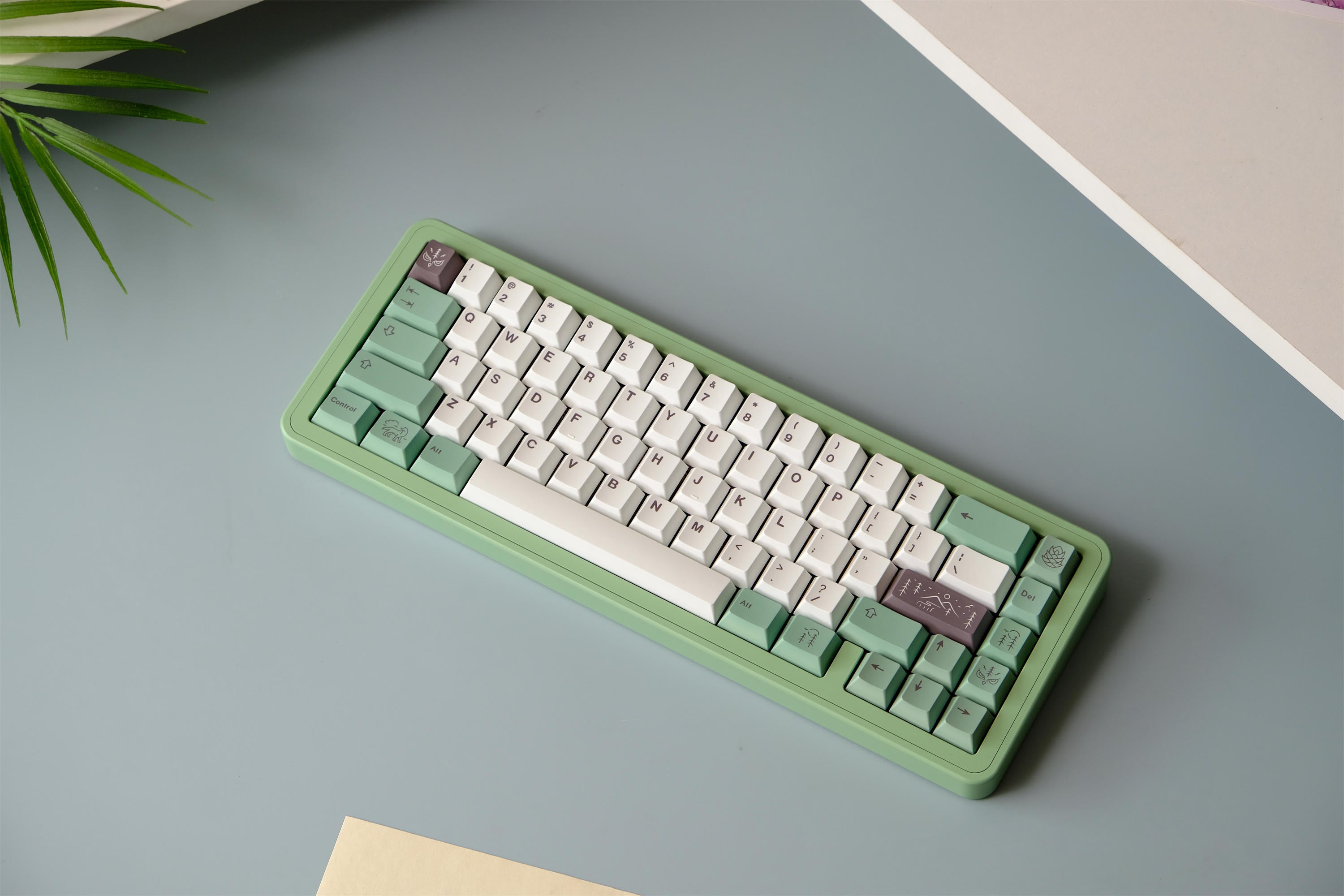 Forest Mist PBT Keycaps