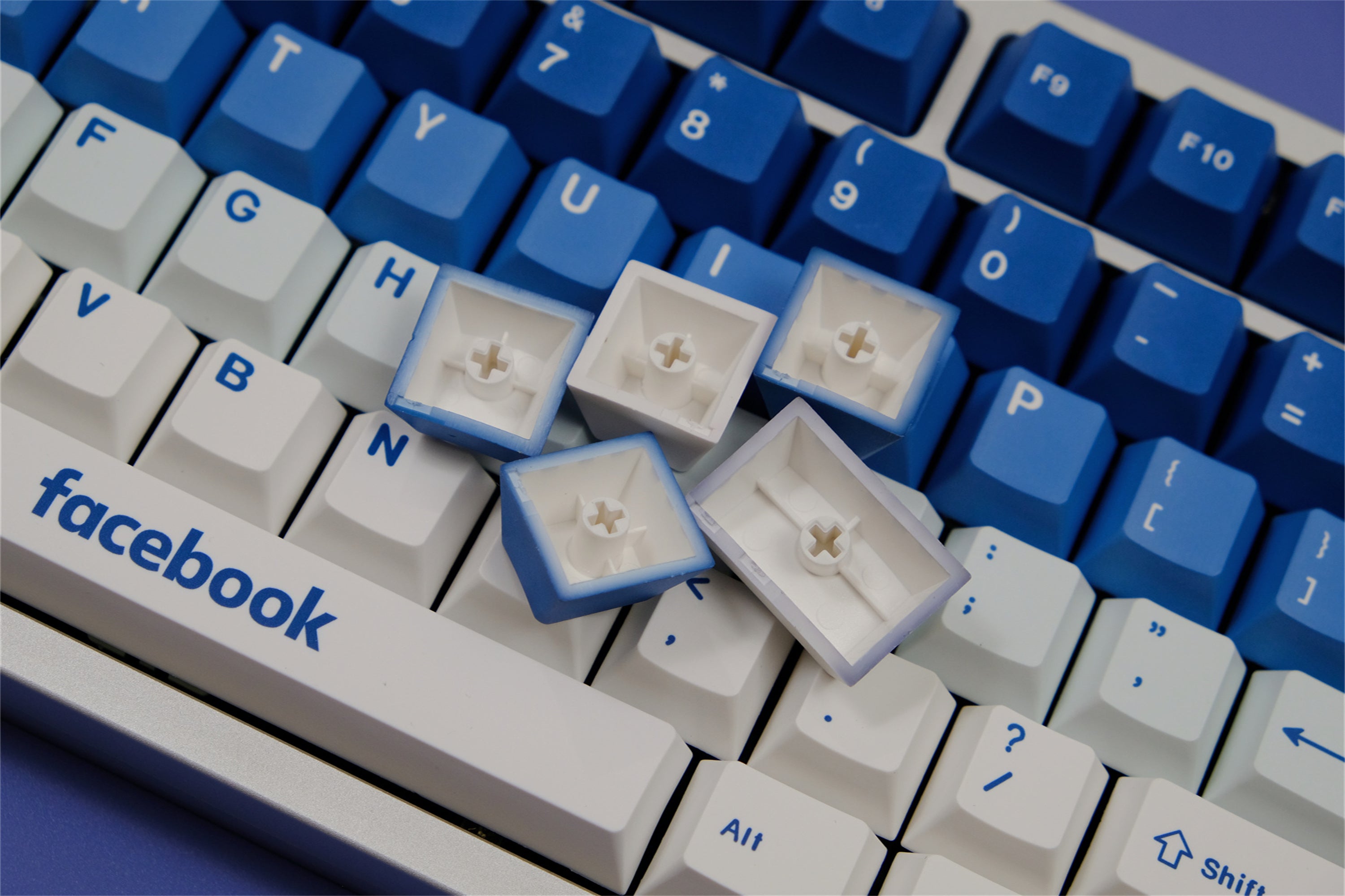 Facebook Keycaps - Diykeycap